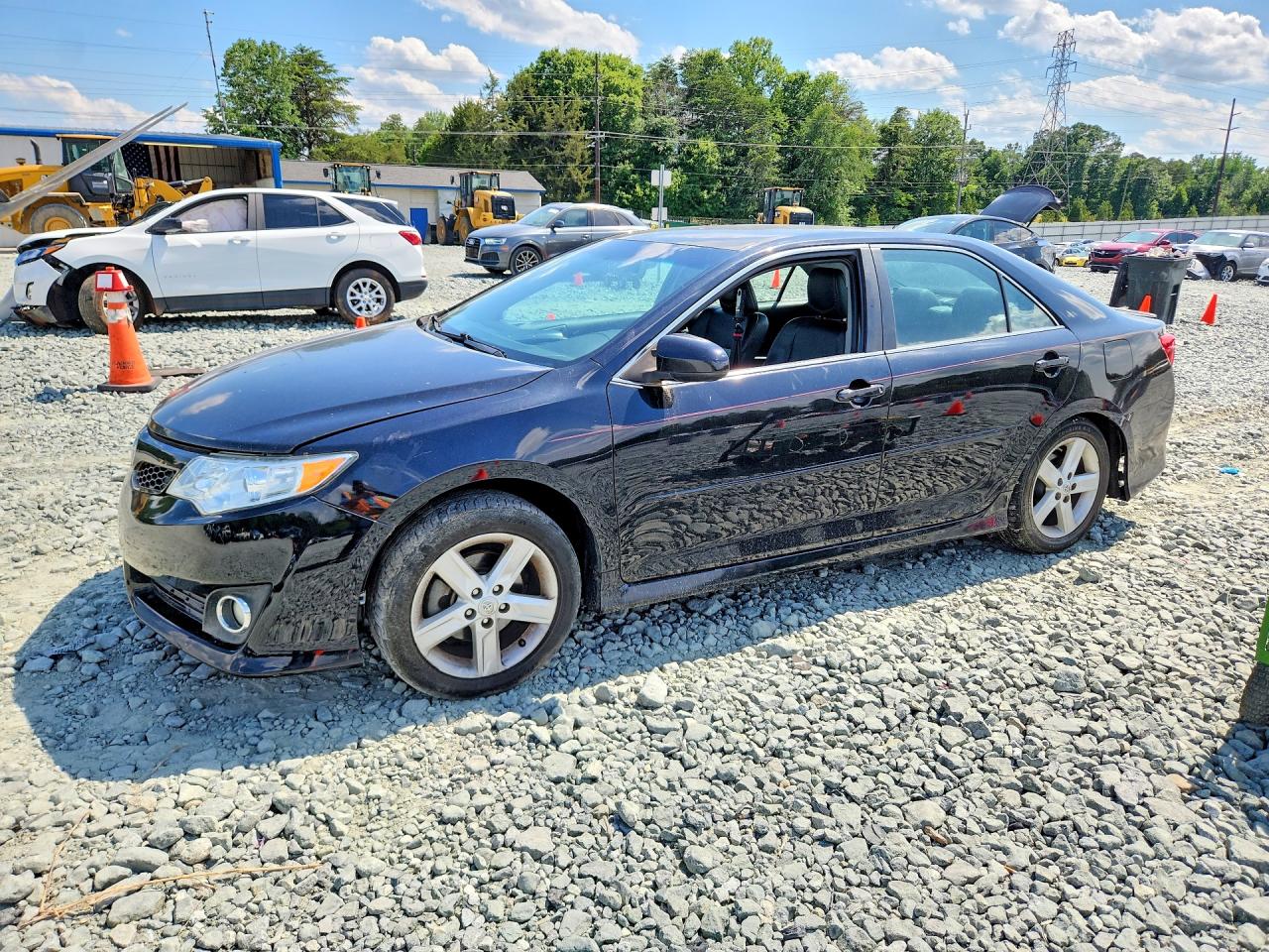 2012 Toyota Camry Se Черный vin: 4T1BF1FK5CU163614