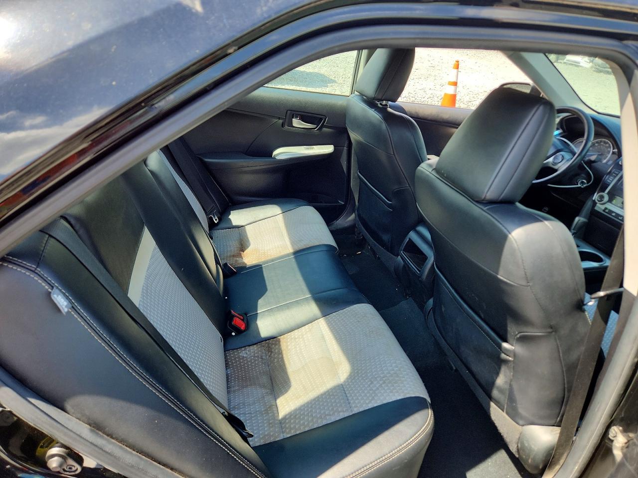 2012 Toyota Camry Se Black vin: 4T1BF1FK5CU163614