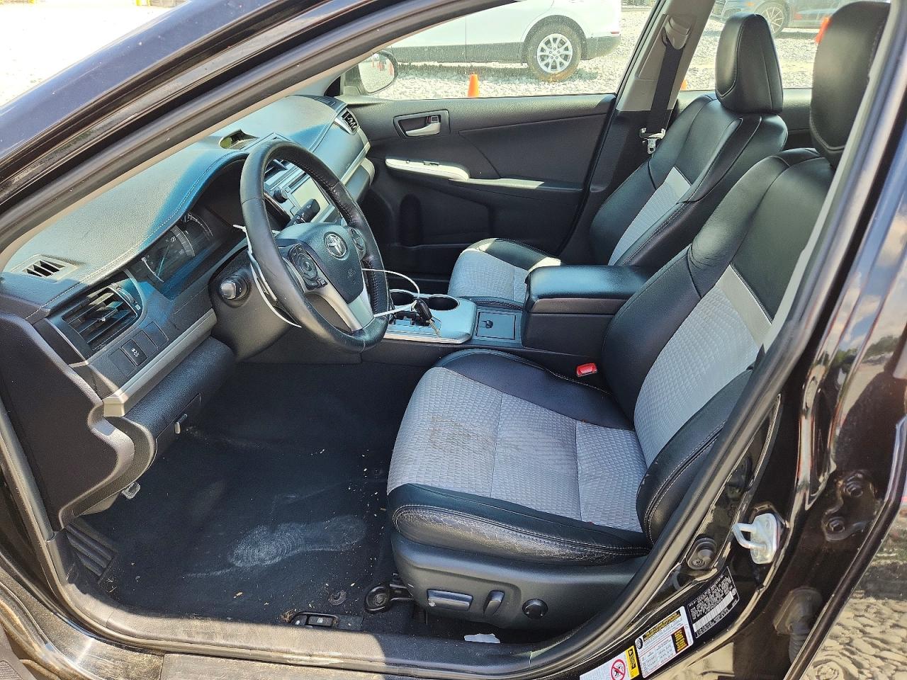 2012 Toyota Camry Se Black vin: 4T1BF1FK5CU163614