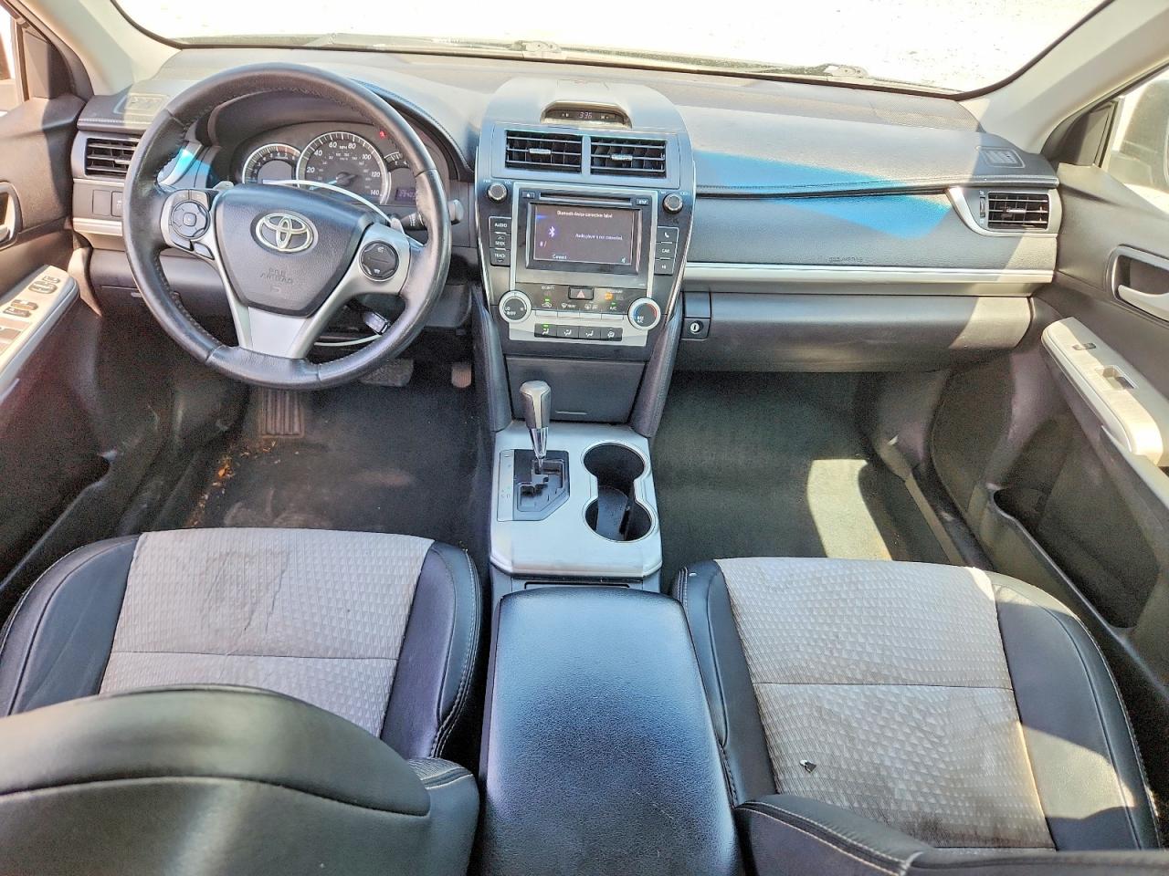 2012 Toyota Camry Se Black vin: 4T1BF1FK5CU163614