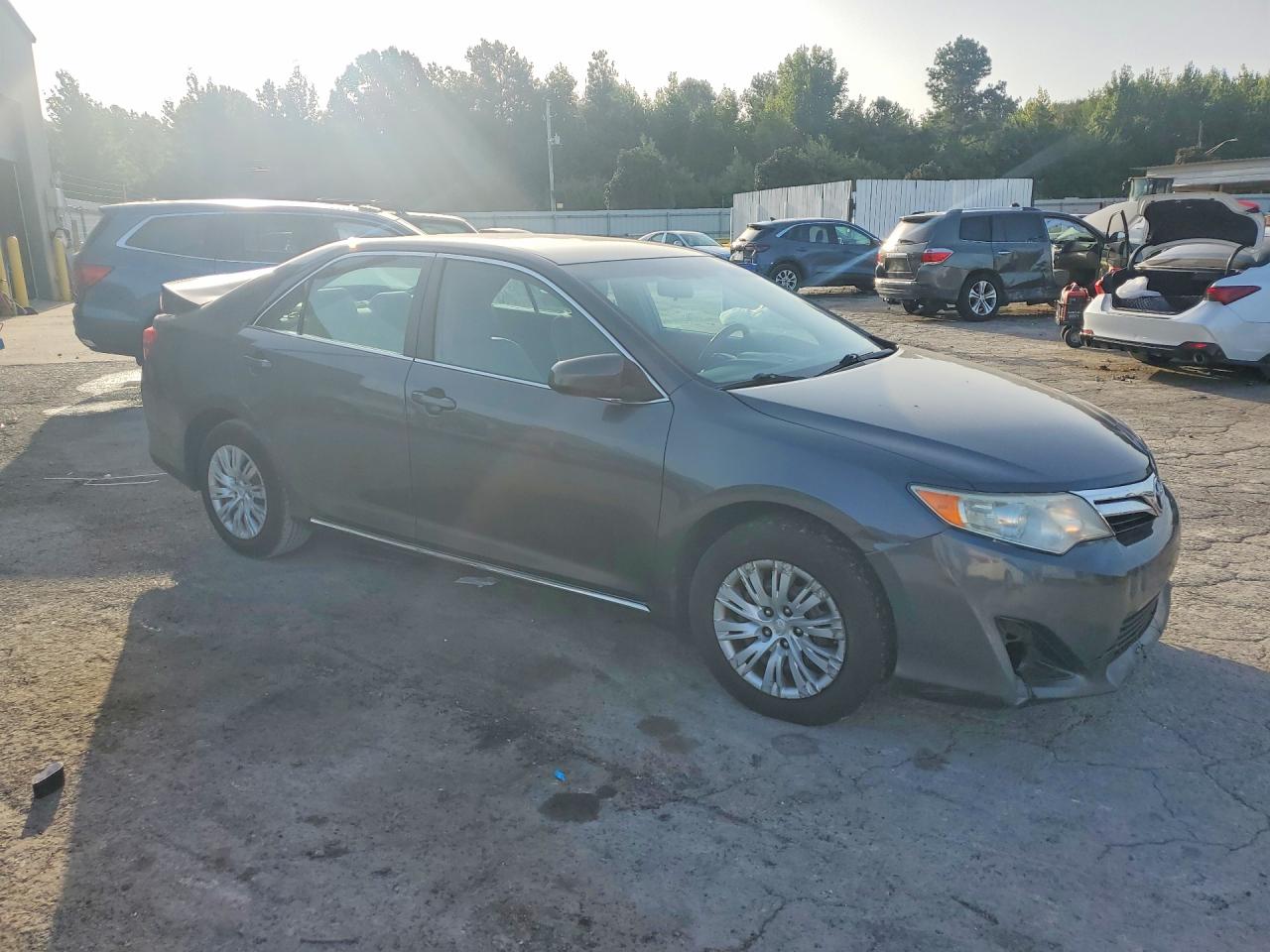 2012 Toyota Camry Le Gray vin: 4T1BF1FK5CU166576