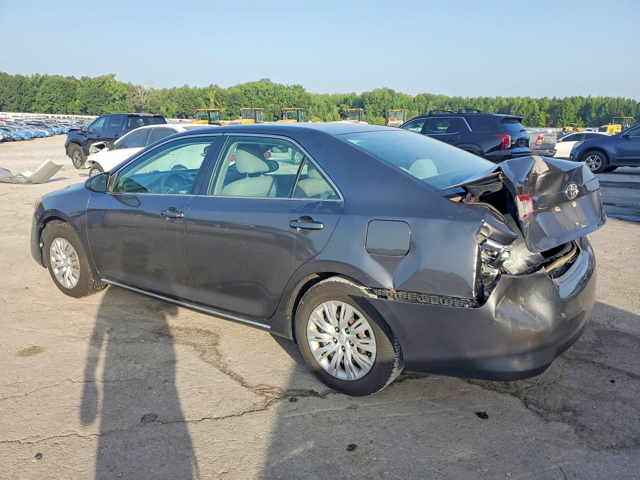 2012 Toyota Camry Le Gray vin: 4T1BF1FK5CU166576