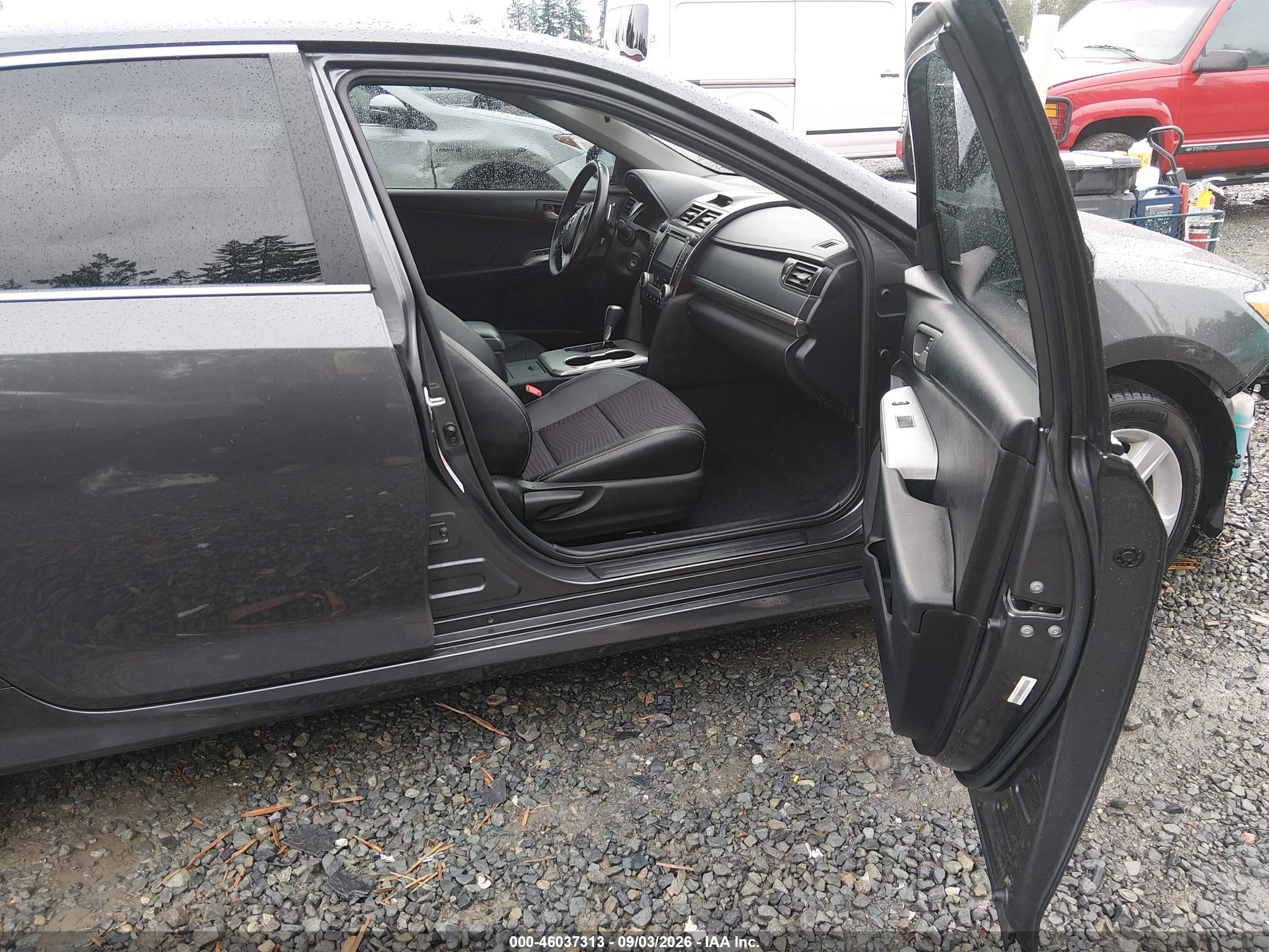 2012 Toyota Camry Se Gray vin: 4T1BF1FK5CU170711
