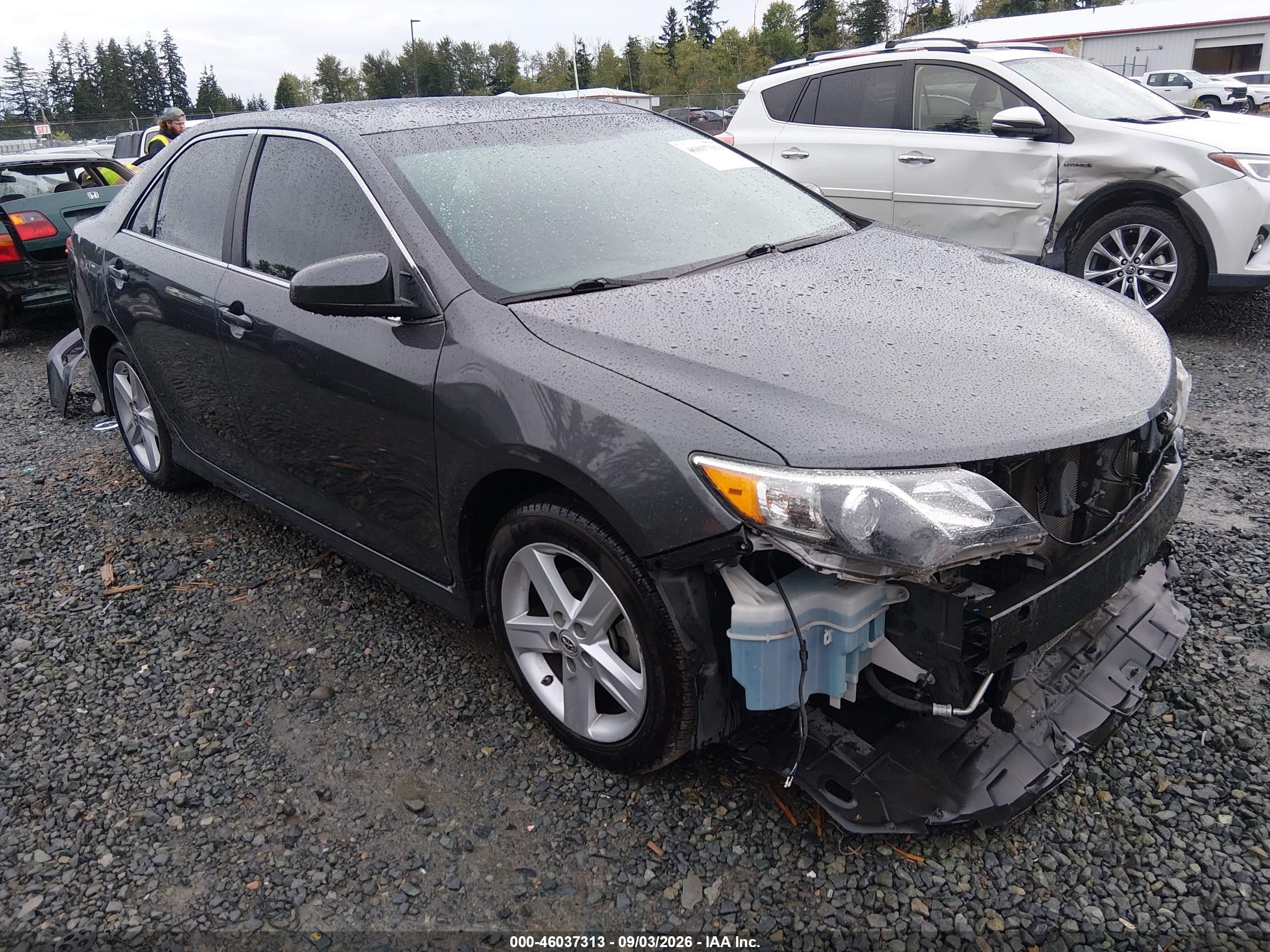 2012 Toyota Camry Se Gray vin: 4T1BF1FK5CU170711