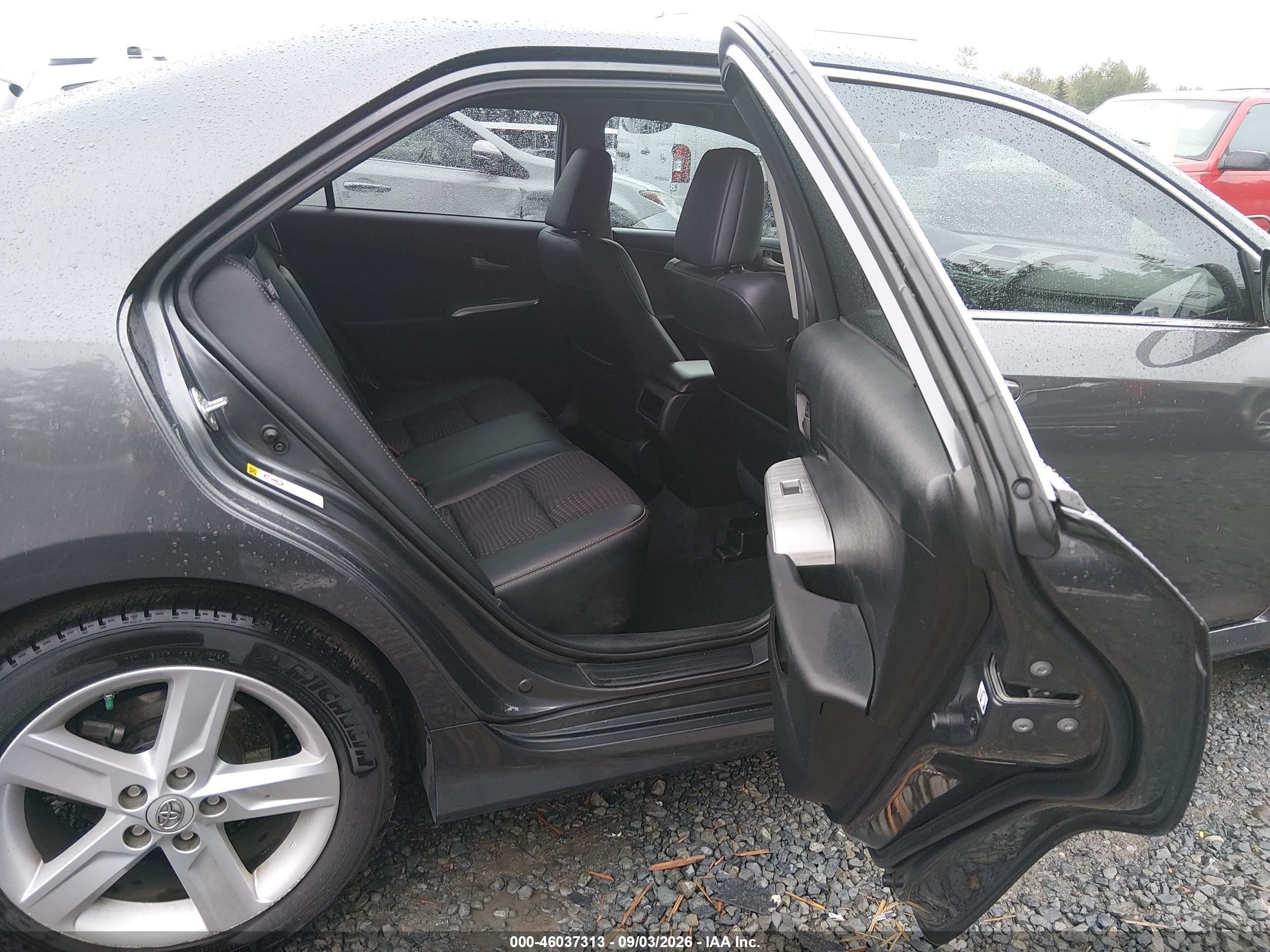 2012 Toyota Camry Se Gray vin: 4T1BF1FK5CU170711