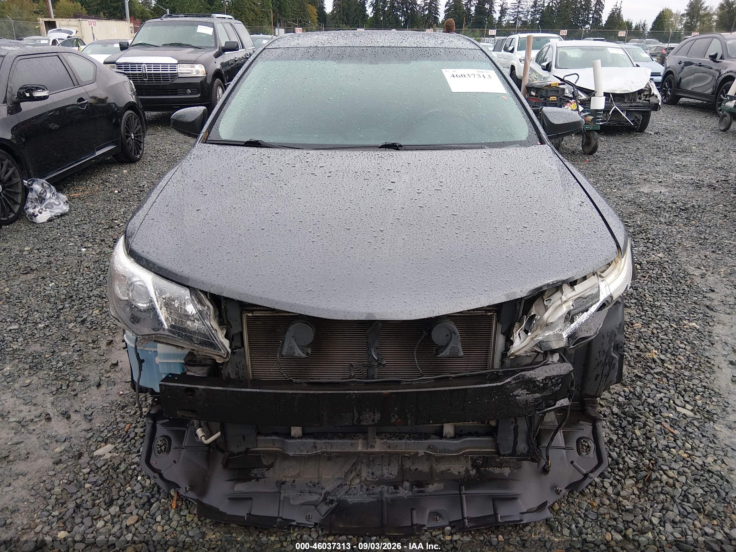 2012 Toyota Camry Se Gray vin: 4T1BF1FK5CU170711