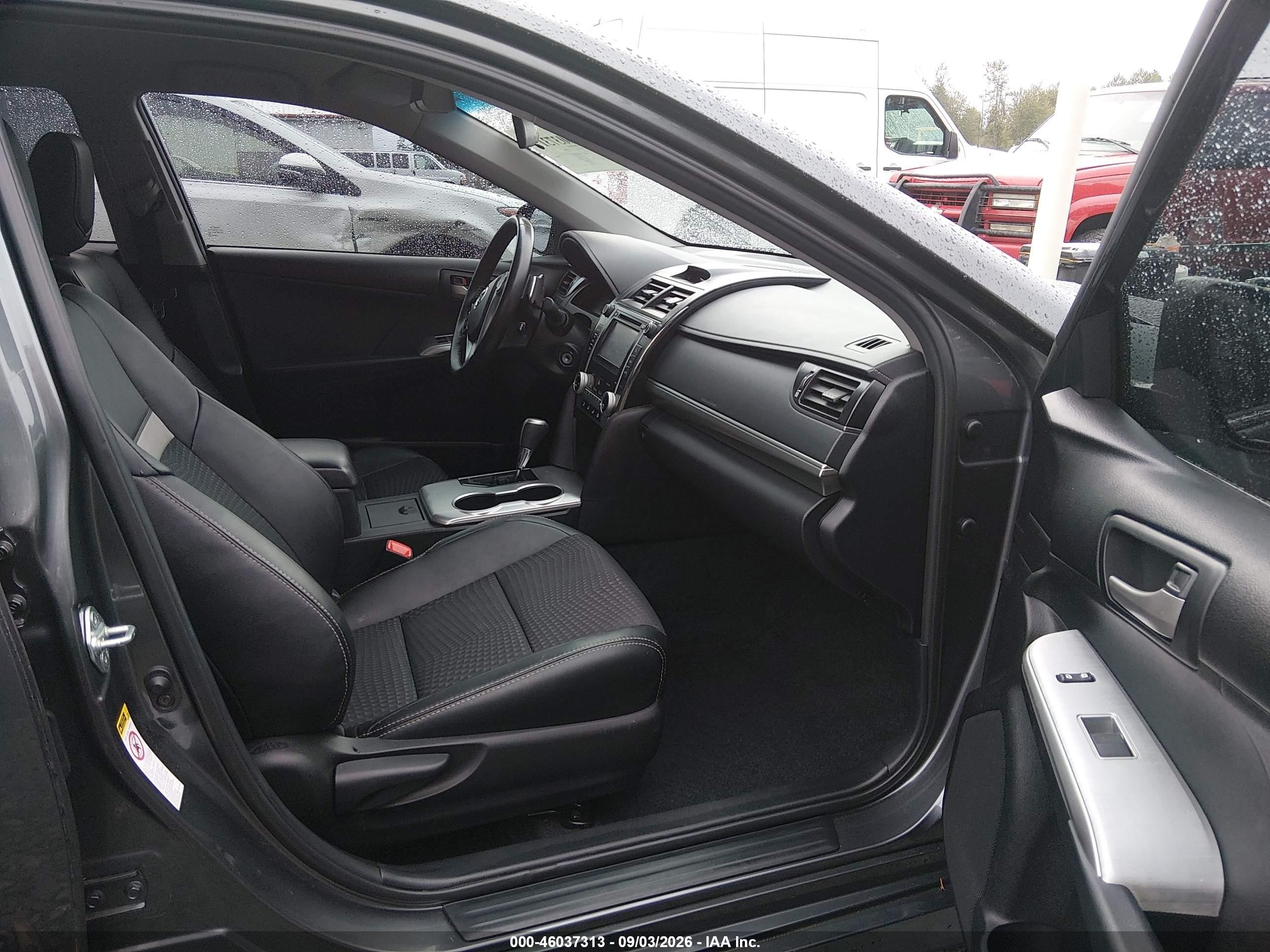 2012 Toyota Camry Se Gray vin: 4T1BF1FK5CU170711