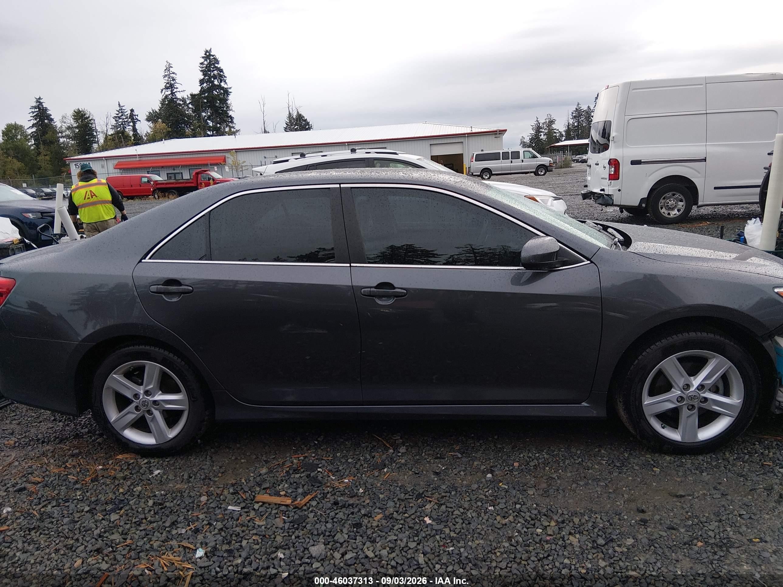 2012 Toyota Camry Se Gray vin: 4T1BF1FK5CU170711
