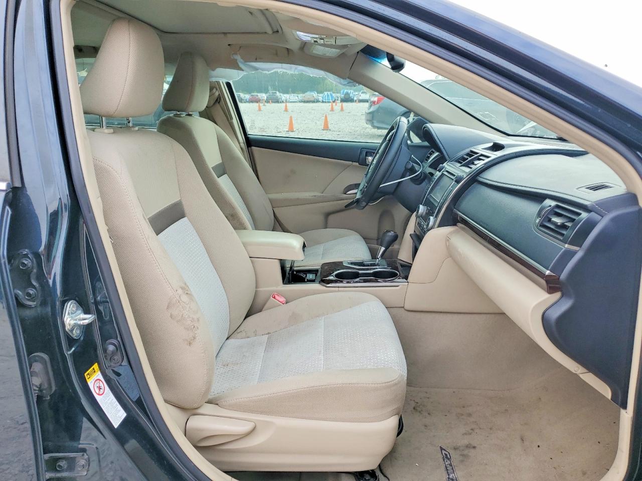 2012 Toyota Camry Xle Charcoal vin: 4T1BF1FK5CU171079