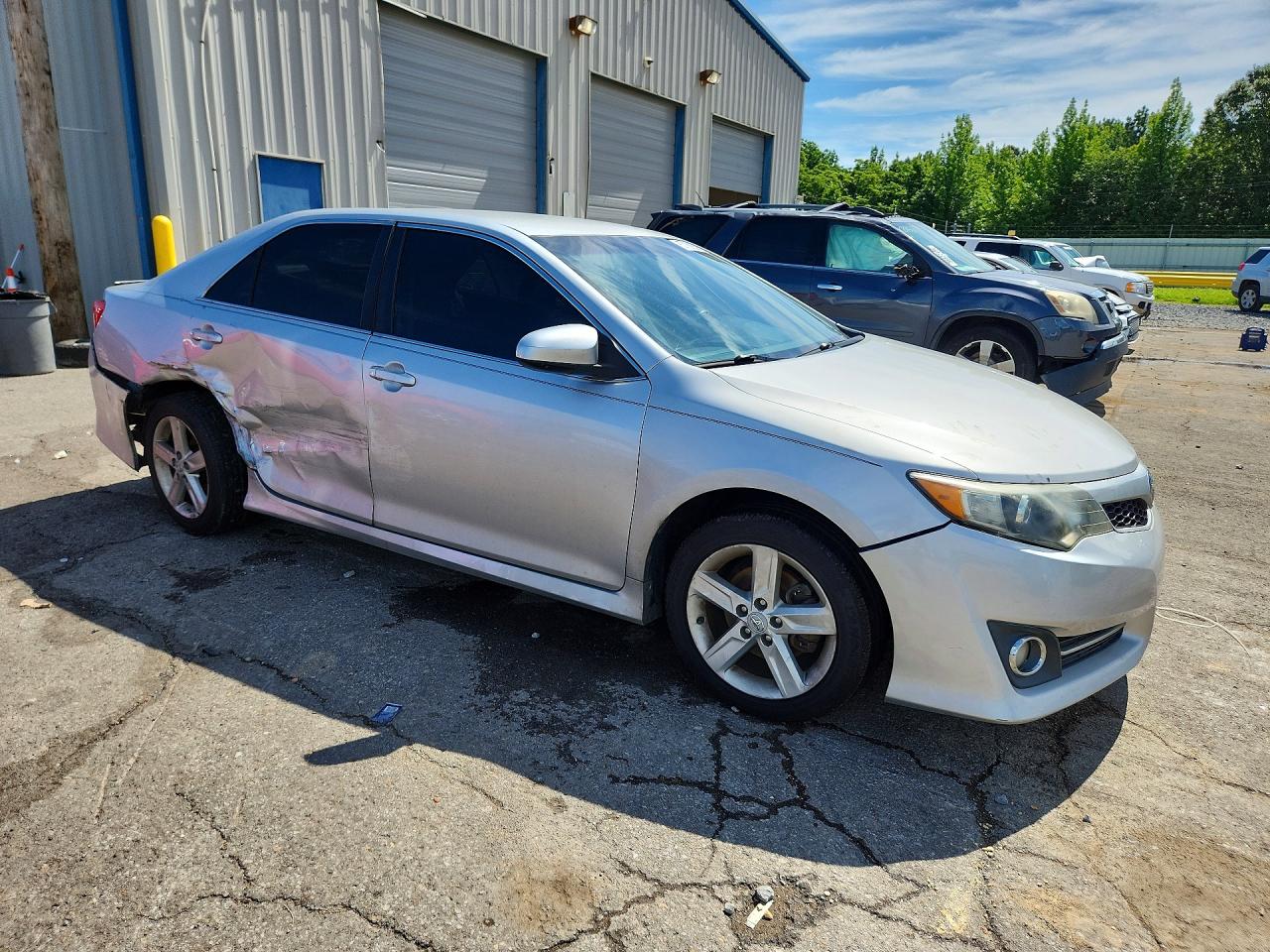 2012 Toyota Camry Se Silver vin: 4T1BF1FK5CU178372