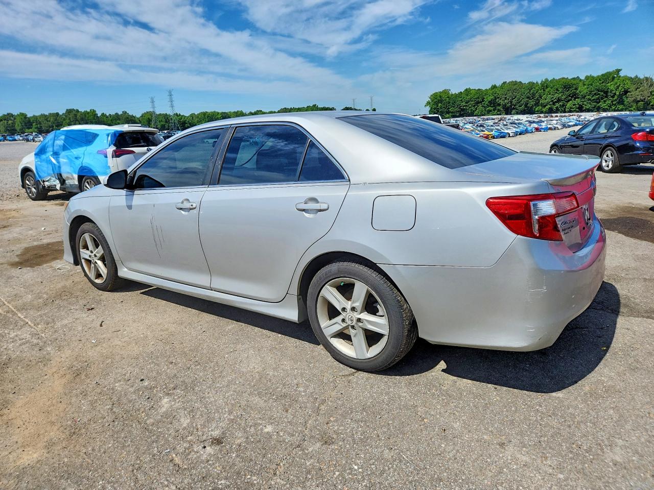 2012 Toyota Camry Se Silver vin: 4T1BF1FK5CU178372