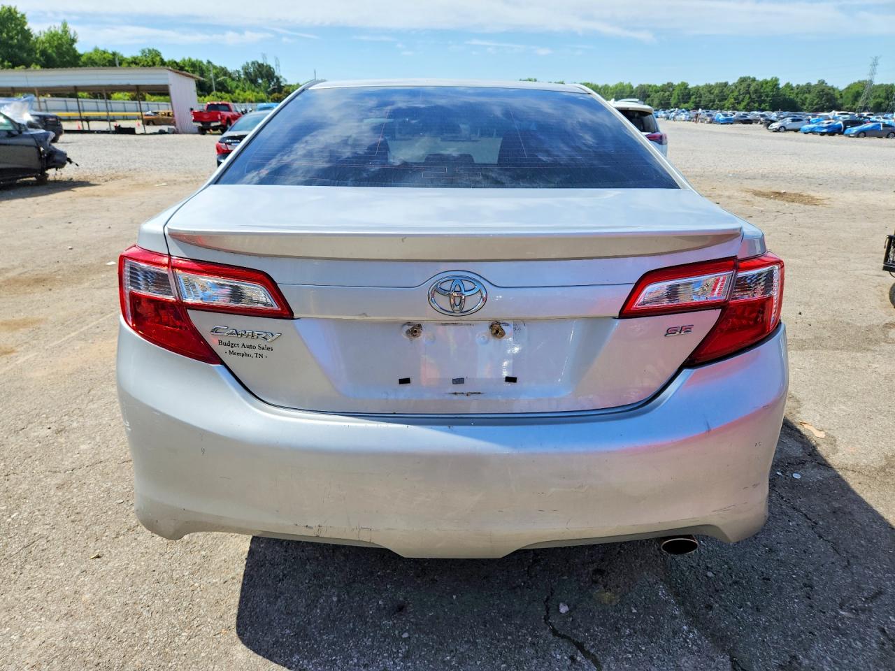 2012 Toyota Camry Se Silver vin: 4T1BF1FK5CU178372