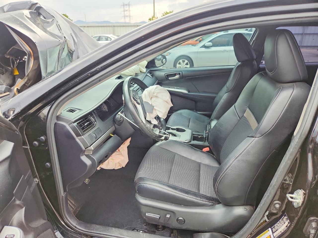 2012 Toyota Camry Se Черный vin: 4T1BF1FK5CU191610