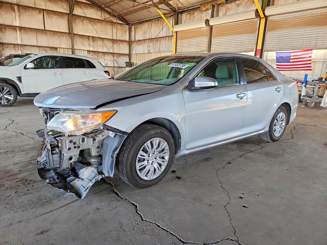 2012 Toyota Camry Le Silver vin: 4T1BF1FK5CU192191
