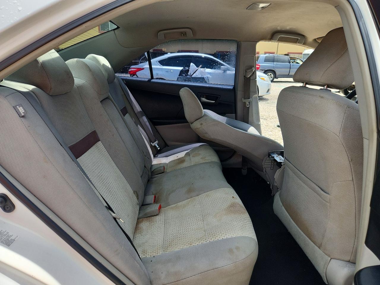 2012 Toyota Camry Le White vin: 4T1BF1FK5CU199836
