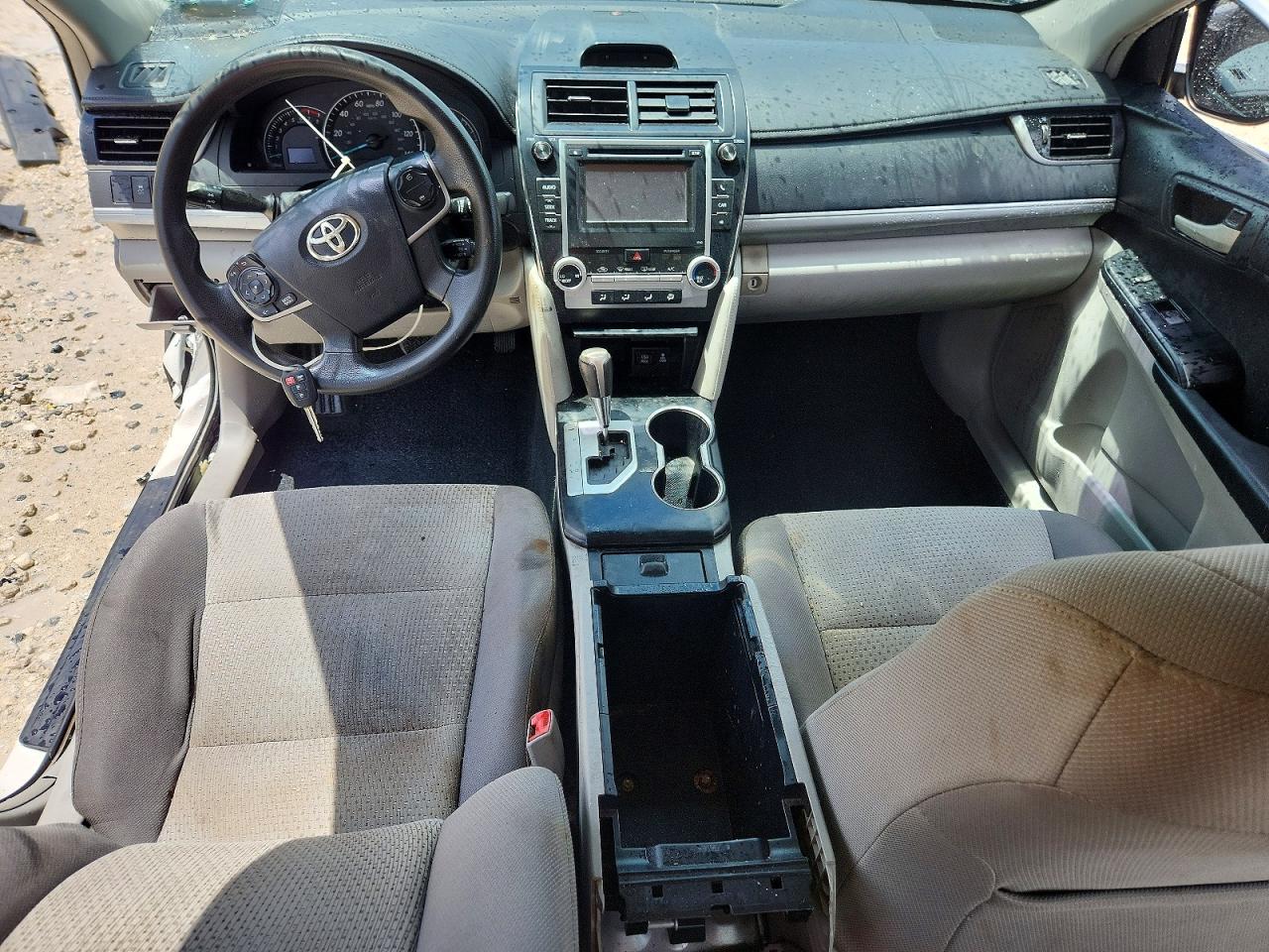 2012 Toyota Camry Le White vin: 4T1BF1FK5CU199836