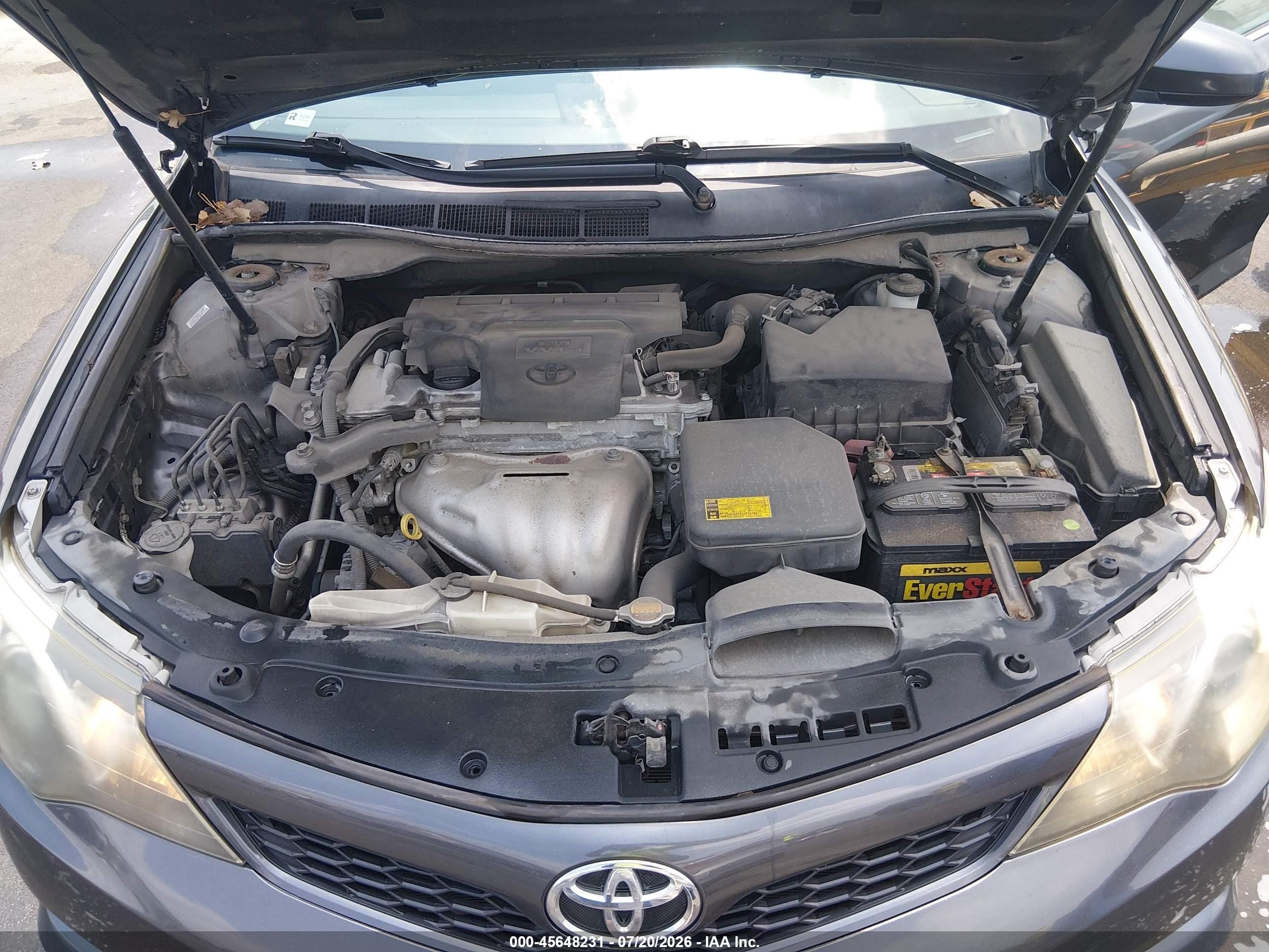 2012 Toyota Camry Se Gray vin: 4T1BF1FK5CU200368
