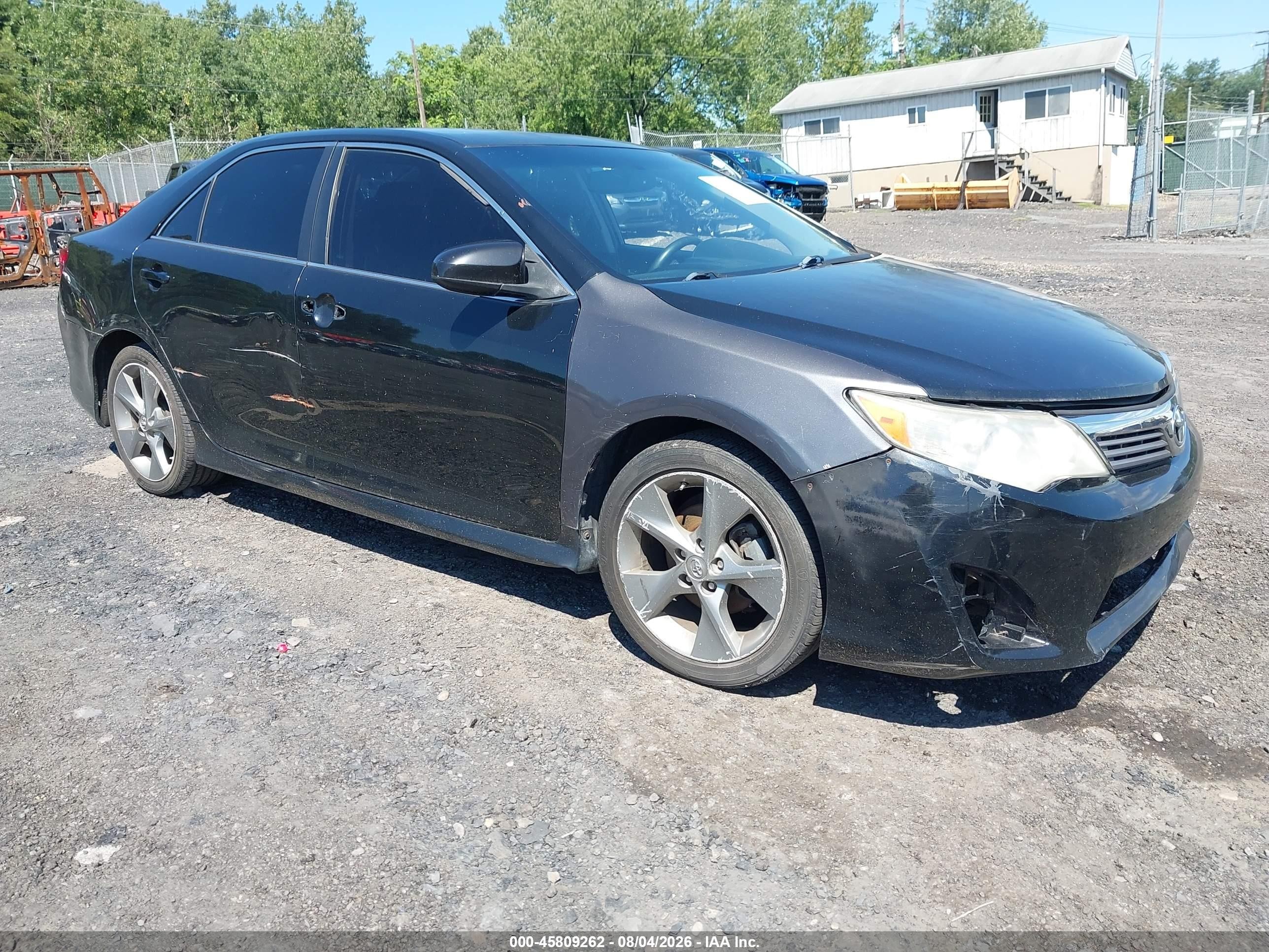 2012 Toyota Camry Se Limited Edition Black vin: 4T1BF1FK5CU203254