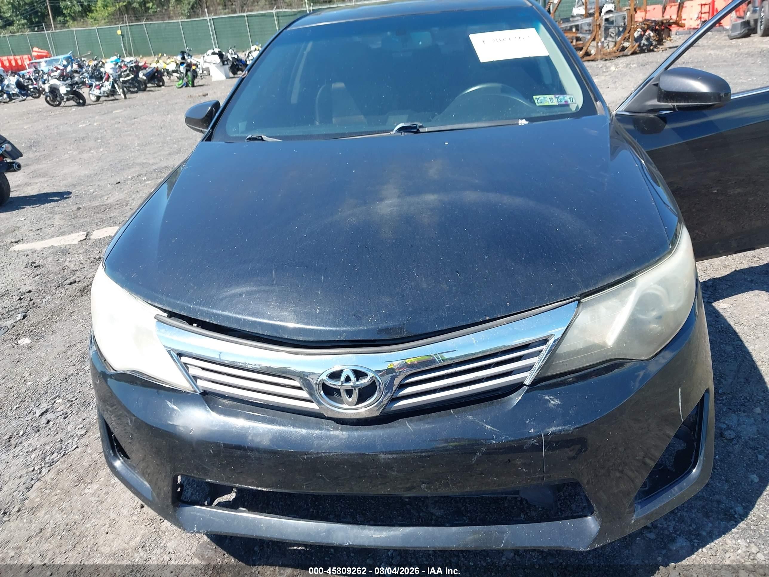 2012 Toyota Camry Se Limited Edition Black vin: 4T1BF1FK5CU203254