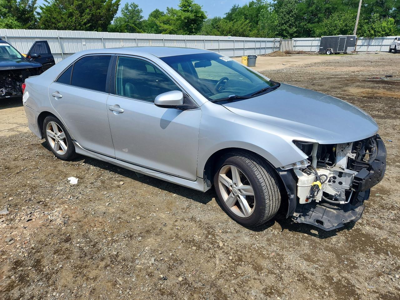 2012 Toyota Camry Se Silver vin: 4T1BF1FK5CU503618