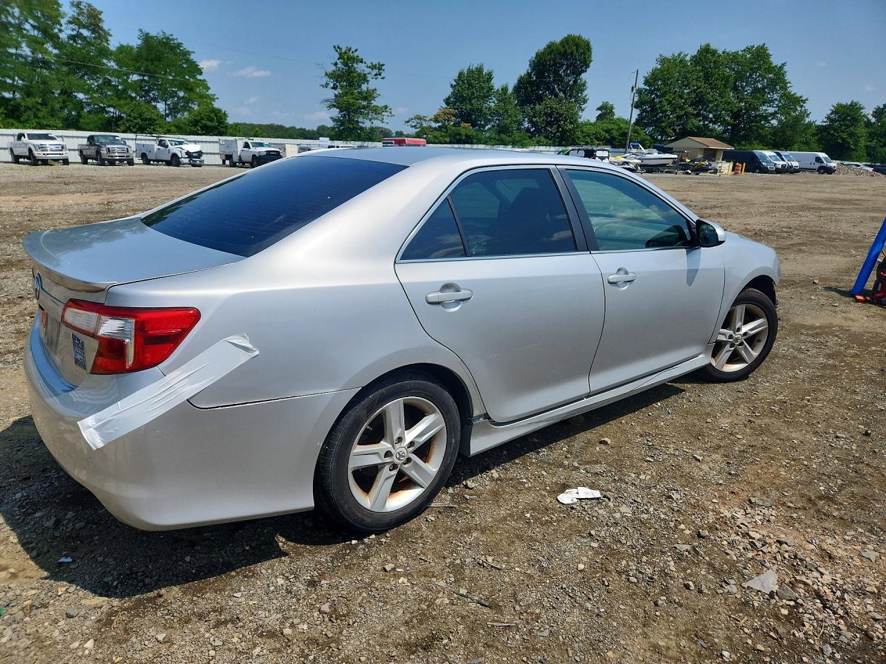 2012 Toyota Camry Se Silver vin: 4T1BF1FK5CU503618