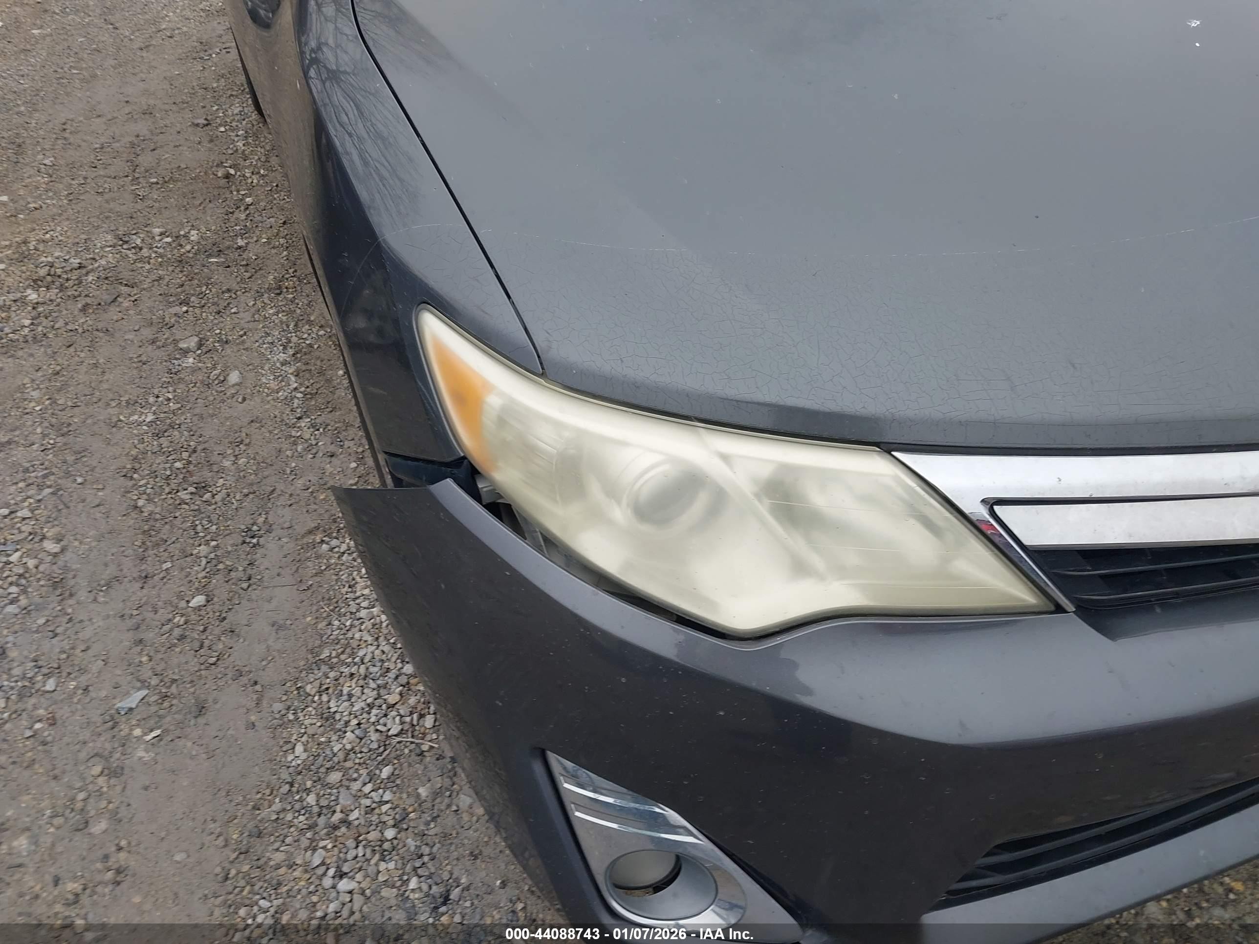 2012 Toyota Camry Xle Gray vin: 4T1BF1FK5CU504641