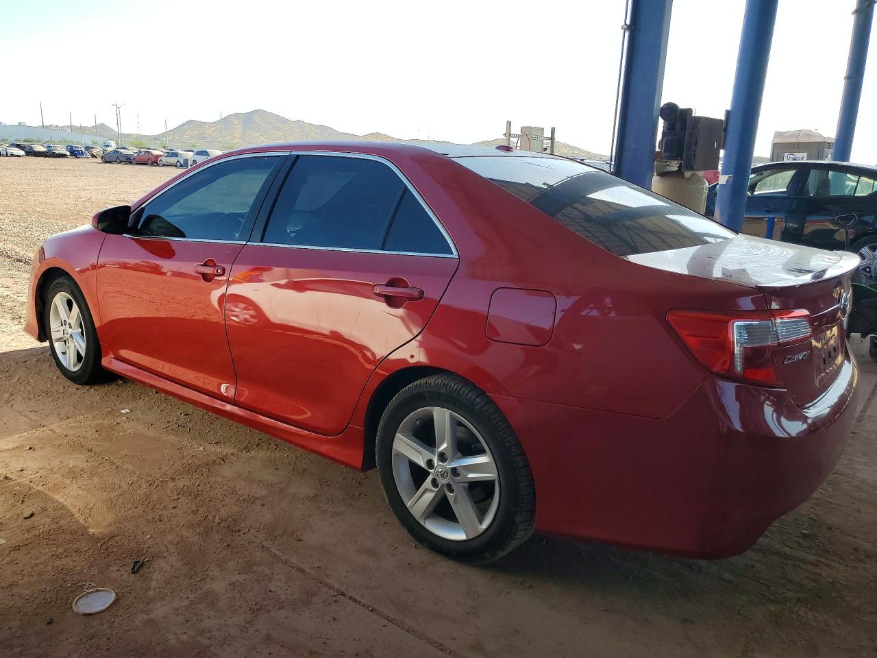2012 Toyota Camry Se Red vin: 4T1BF1FK5CU509953