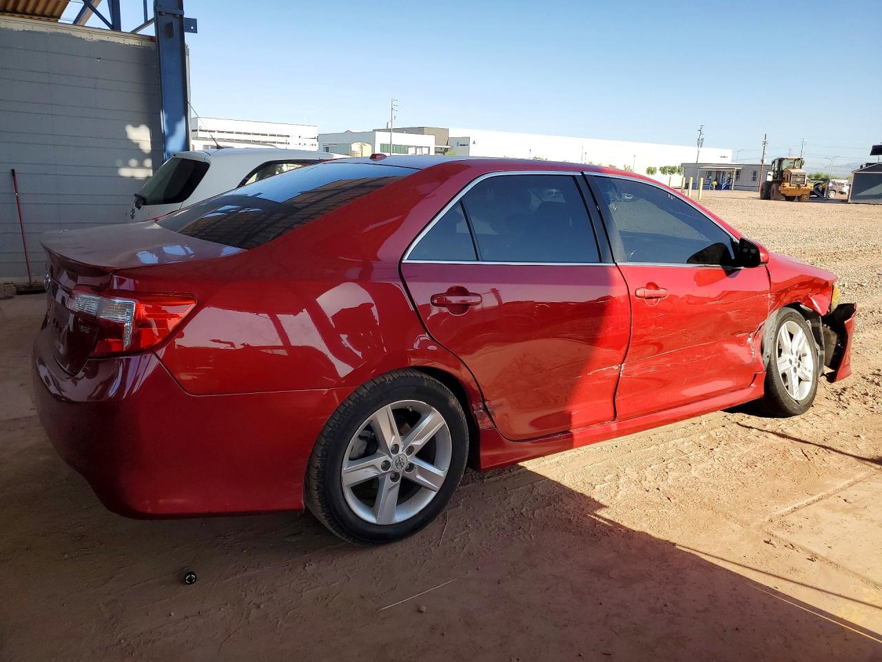 2012 Toyota Camry Se Red vin: 4T1BF1FK5CU509953