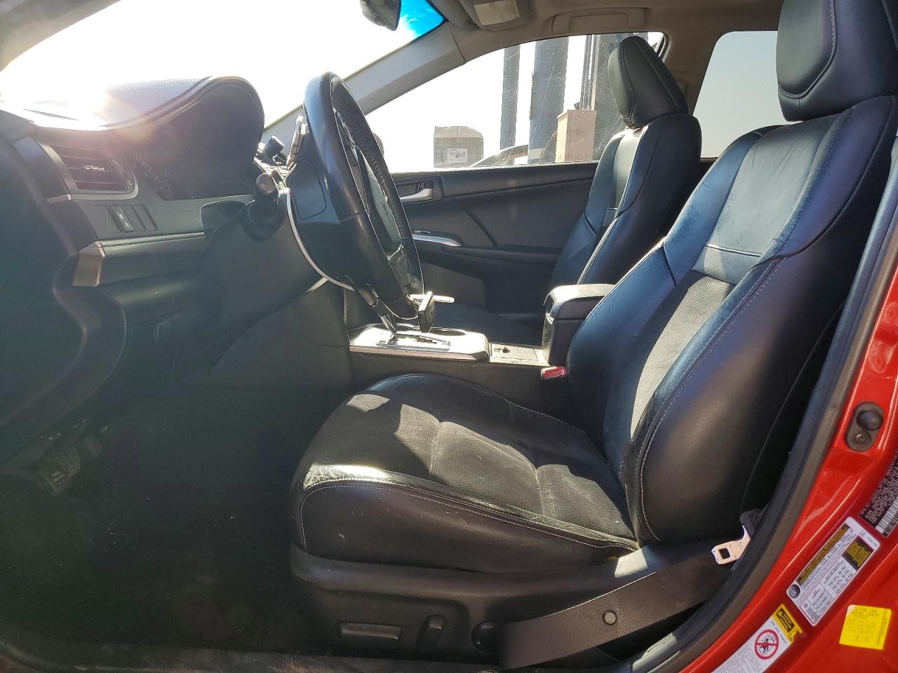 2012 Toyota Camry Se Red vin: 4T1BF1FK5CU509953