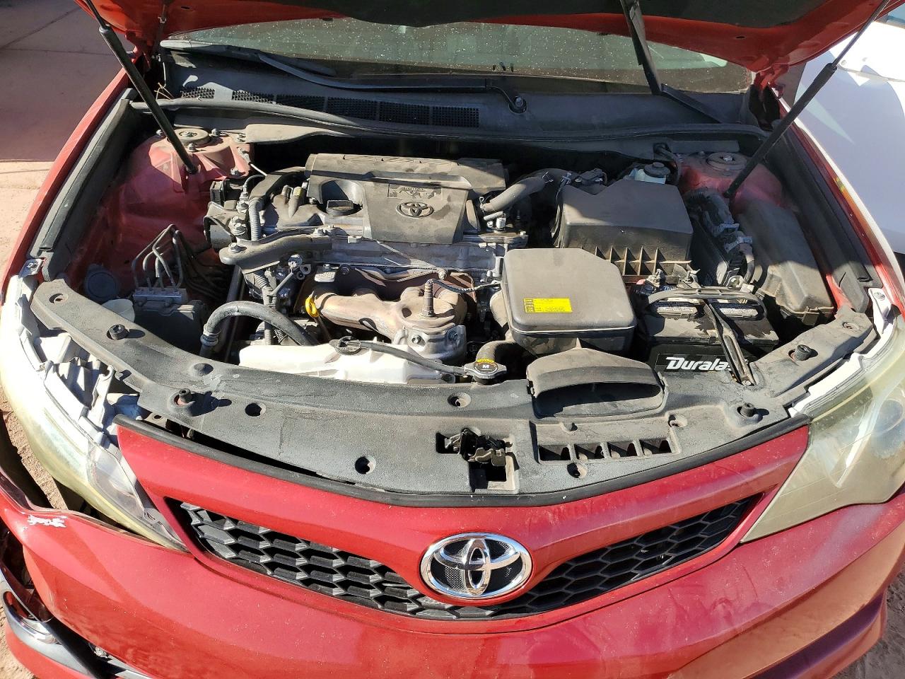 2012 Toyota Camry Se Red vin: 4T1BF1FK5CU509953