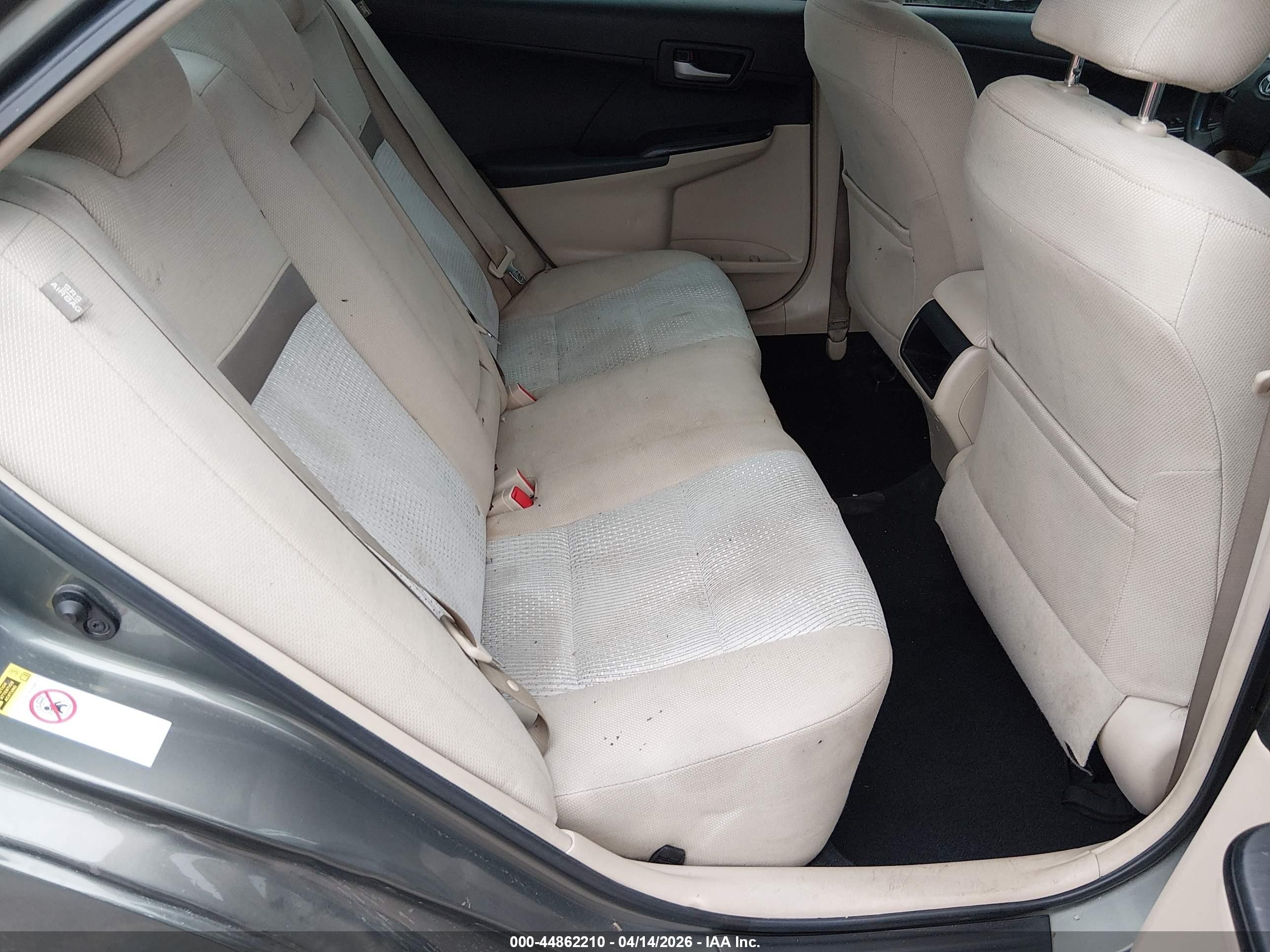 2012 Toyota Camry Le Зеленый vin: 4T1BF1FK5CU514733