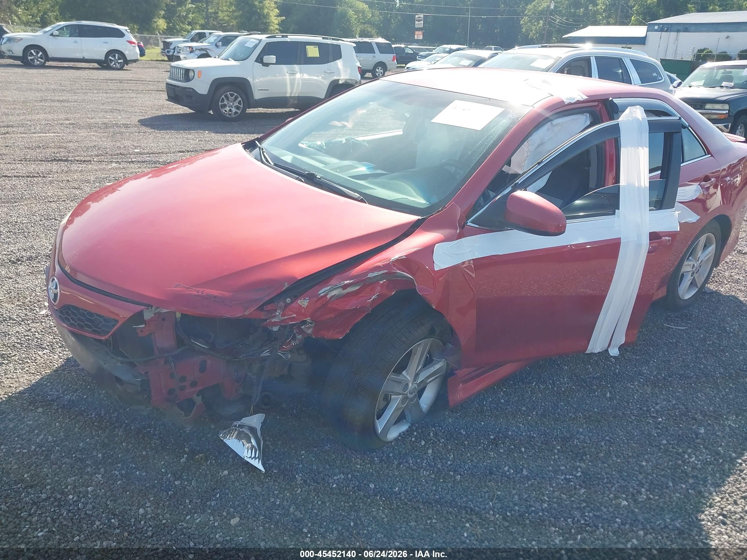 2012 Toyota Camry Se Красный vin: 4T1BF1FK5CU515333