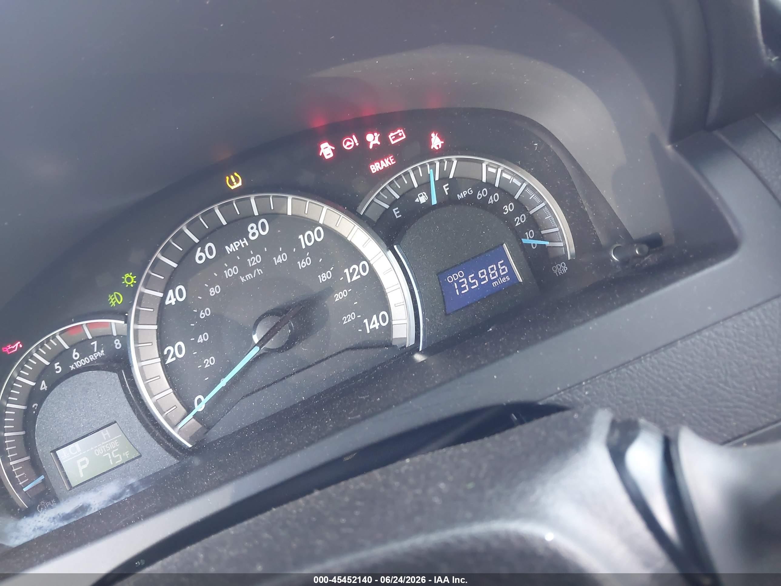 2012 Toyota Camry Se Красный vin: 4T1BF1FK5CU515333