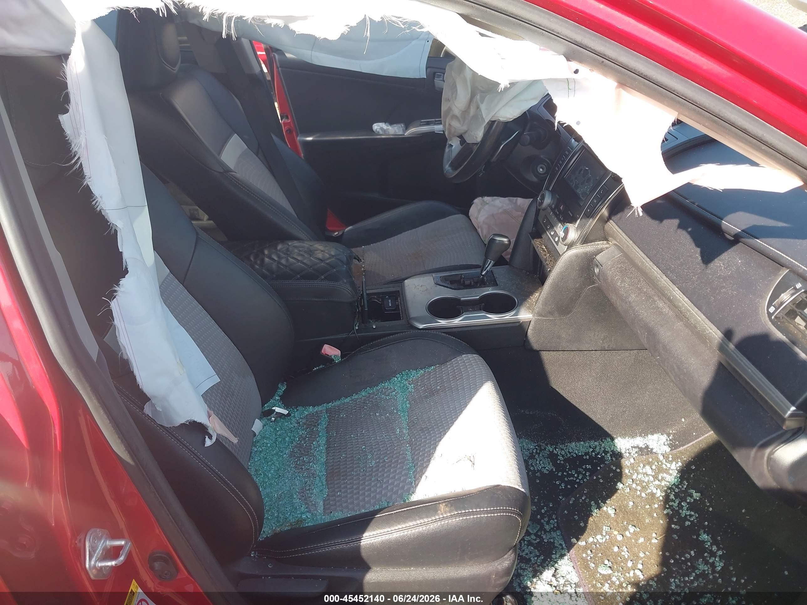 2012 Toyota Camry Se Красный vin: 4T1BF1FK5CU515333