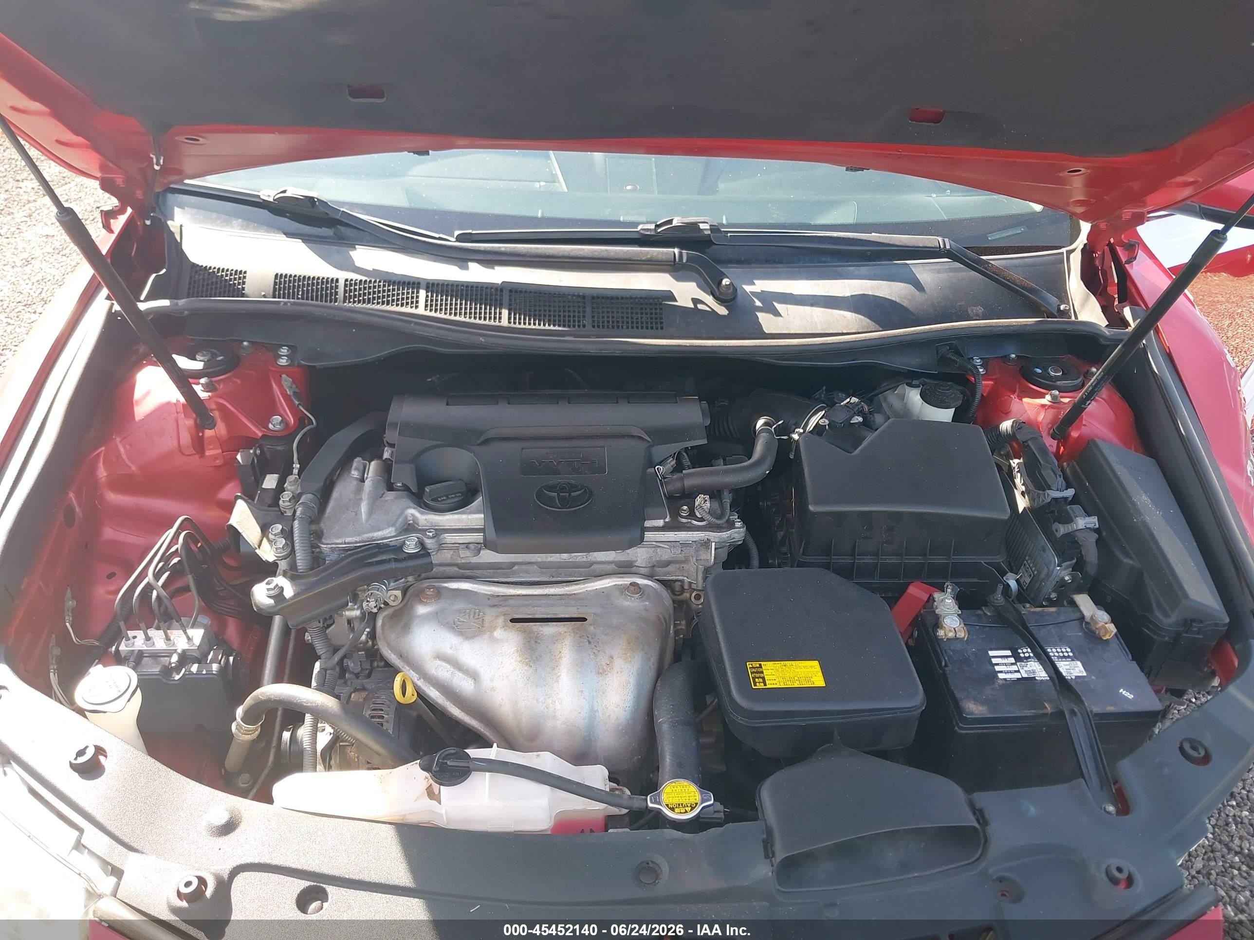 2012 Toyota Camry Se Красный vin: 4T1BF1FK5CU515333