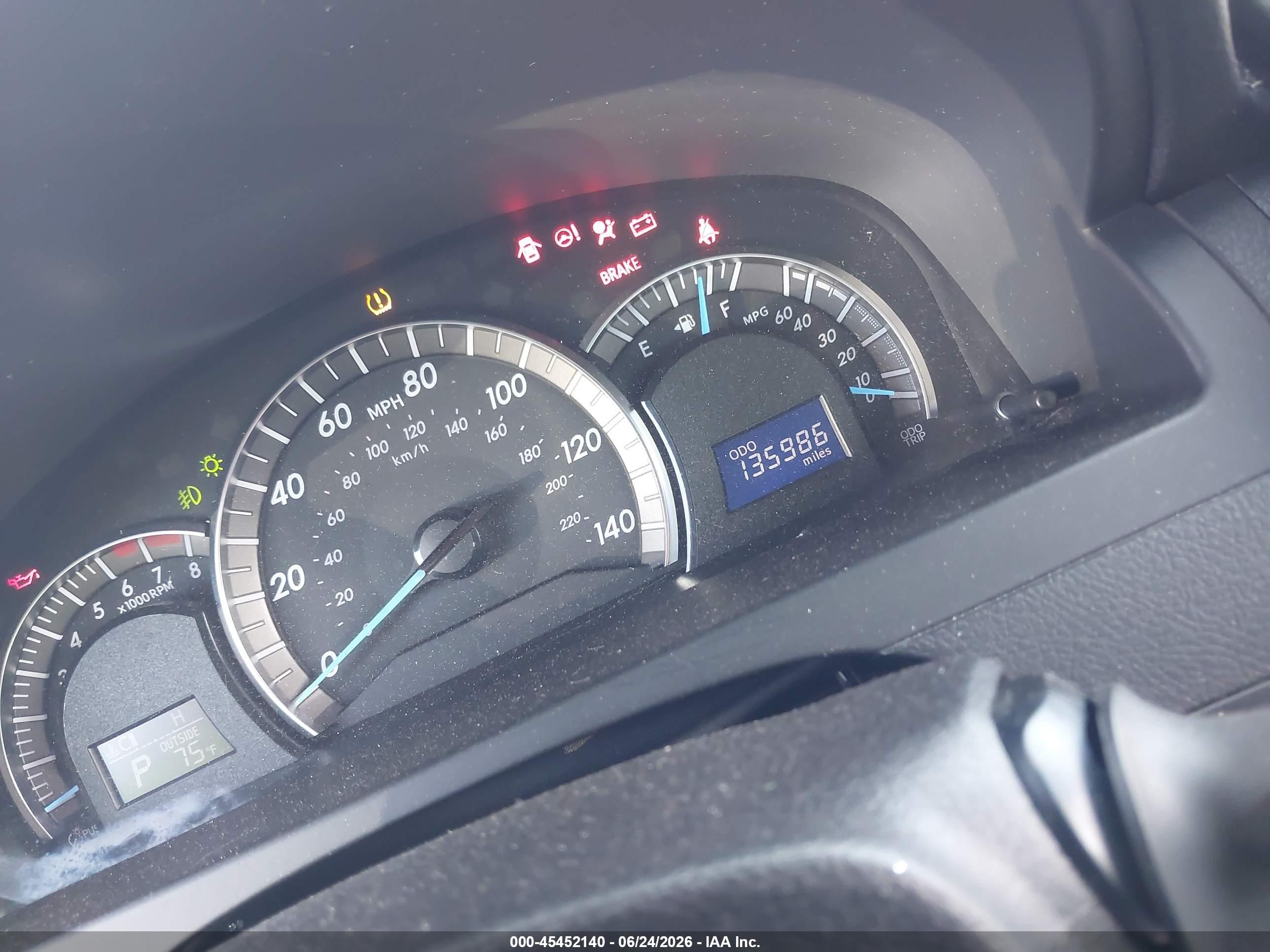 2012 Toyota Camry Se Красный vin: 4T1BF1FK5CU515333