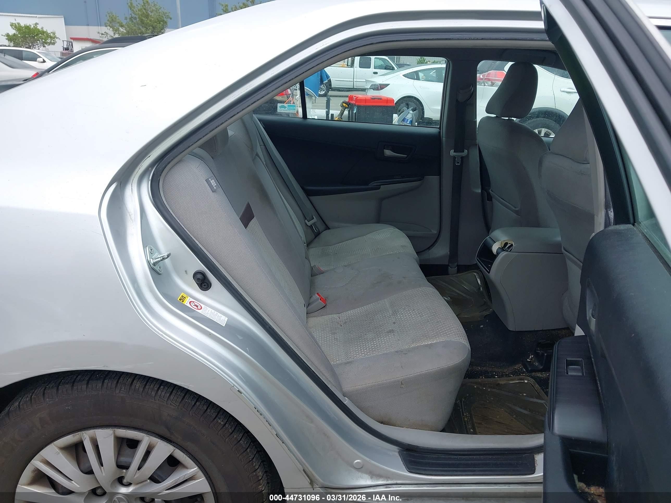 2012 Toyota Camry L Серый vin: 4T1BF1FK5CU517261