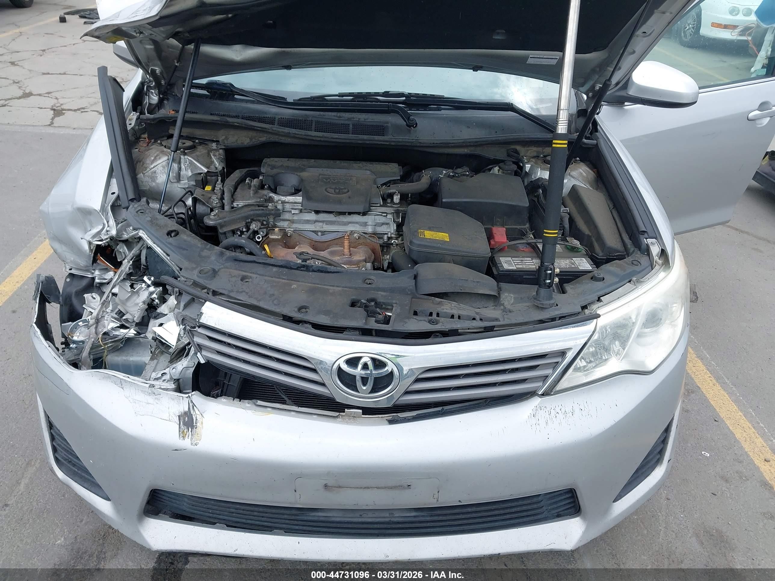 2012 Toyota Camry L Серый vin: 4T1BF1FK5CU517261