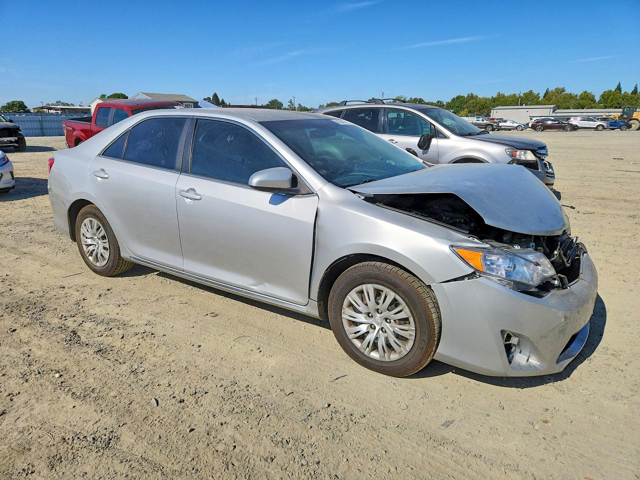2012 Toyota Camry Le Серебряный vin: 4T1BF1FK5CU519673