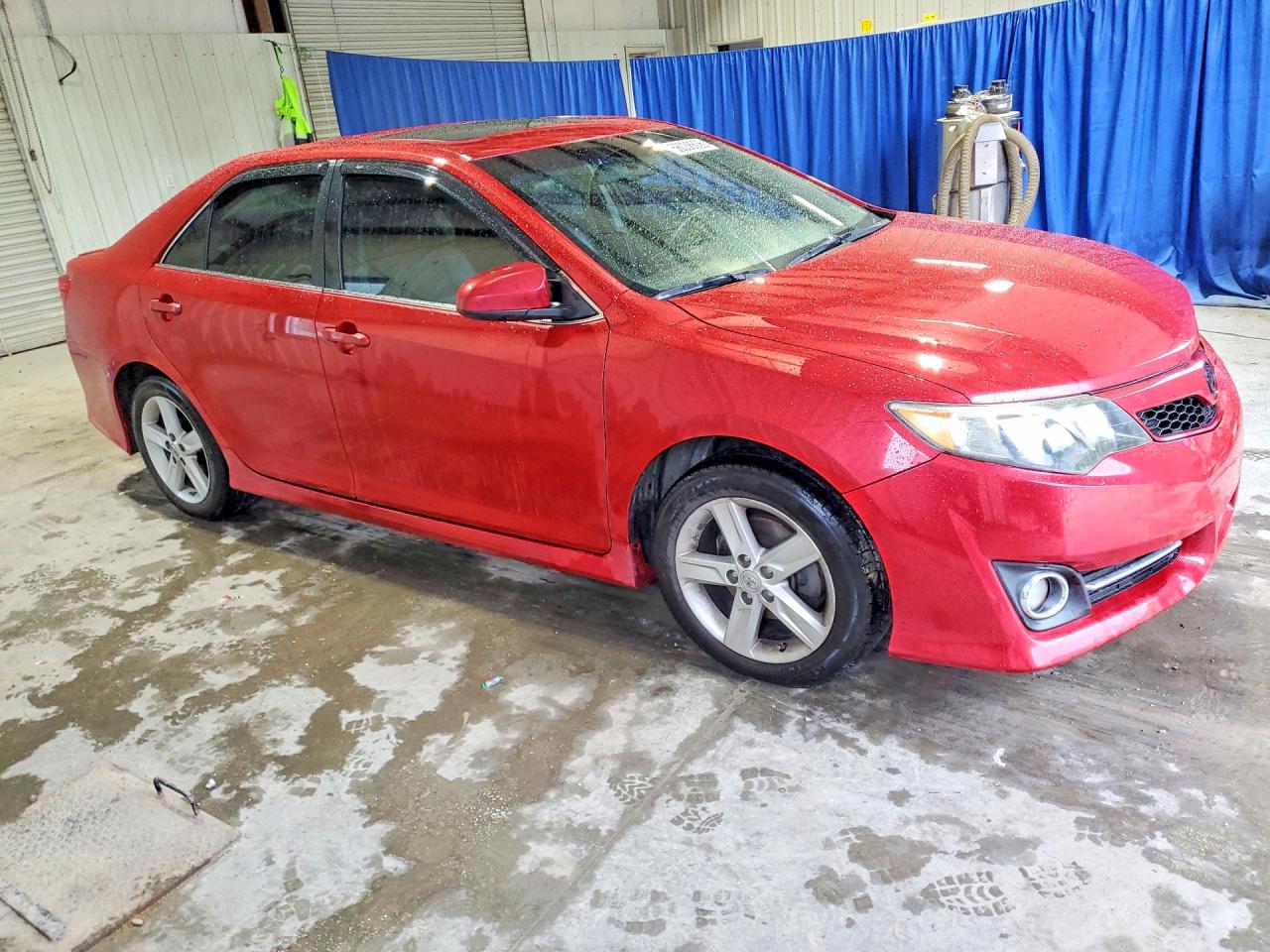 2012 Toyota Camry Se Red vin: 4T1BF1FK5CU520600