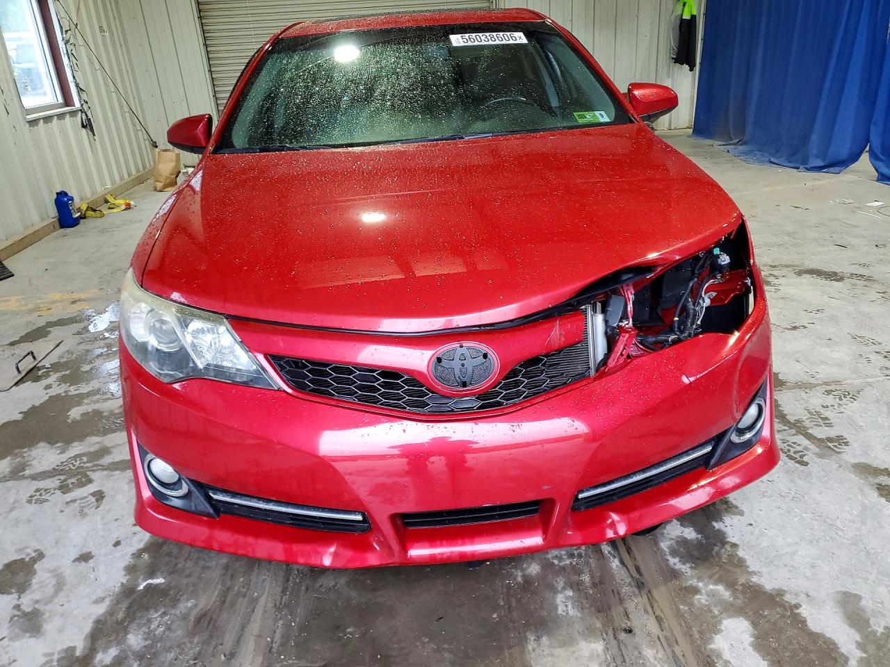 2012 Toyota Camry Se Red vin: 4T1BF1FK5CU520600