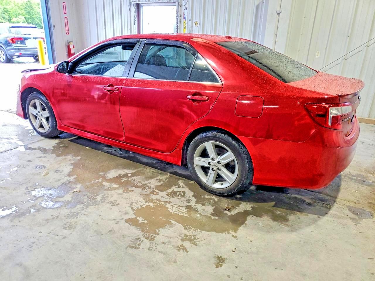 2012 Toyota Camry Se Red vin: 4T1BF1FK5CU520600