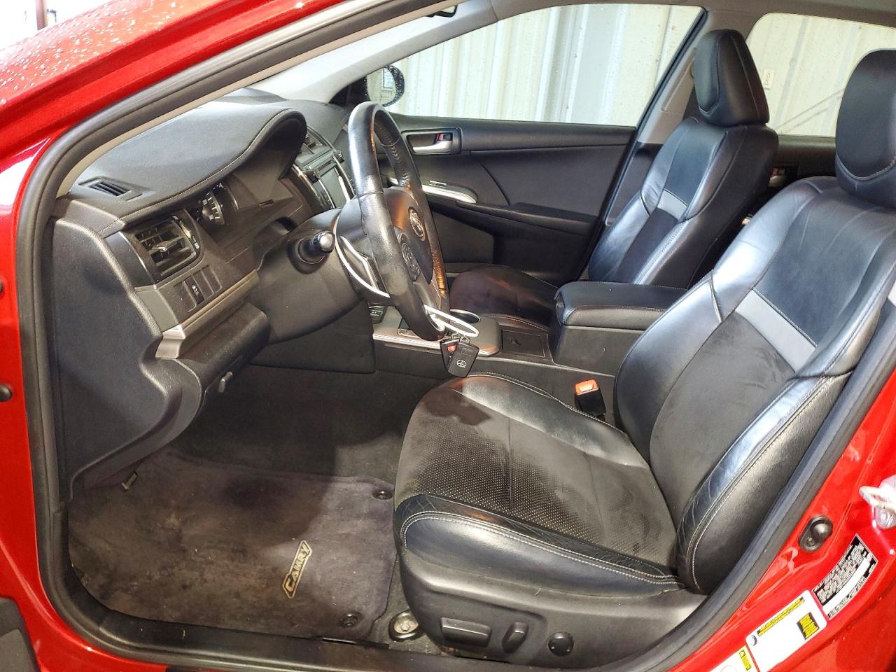 2012 Toyota Camry Se Red vin: 4T1BF1FK5CU520600
