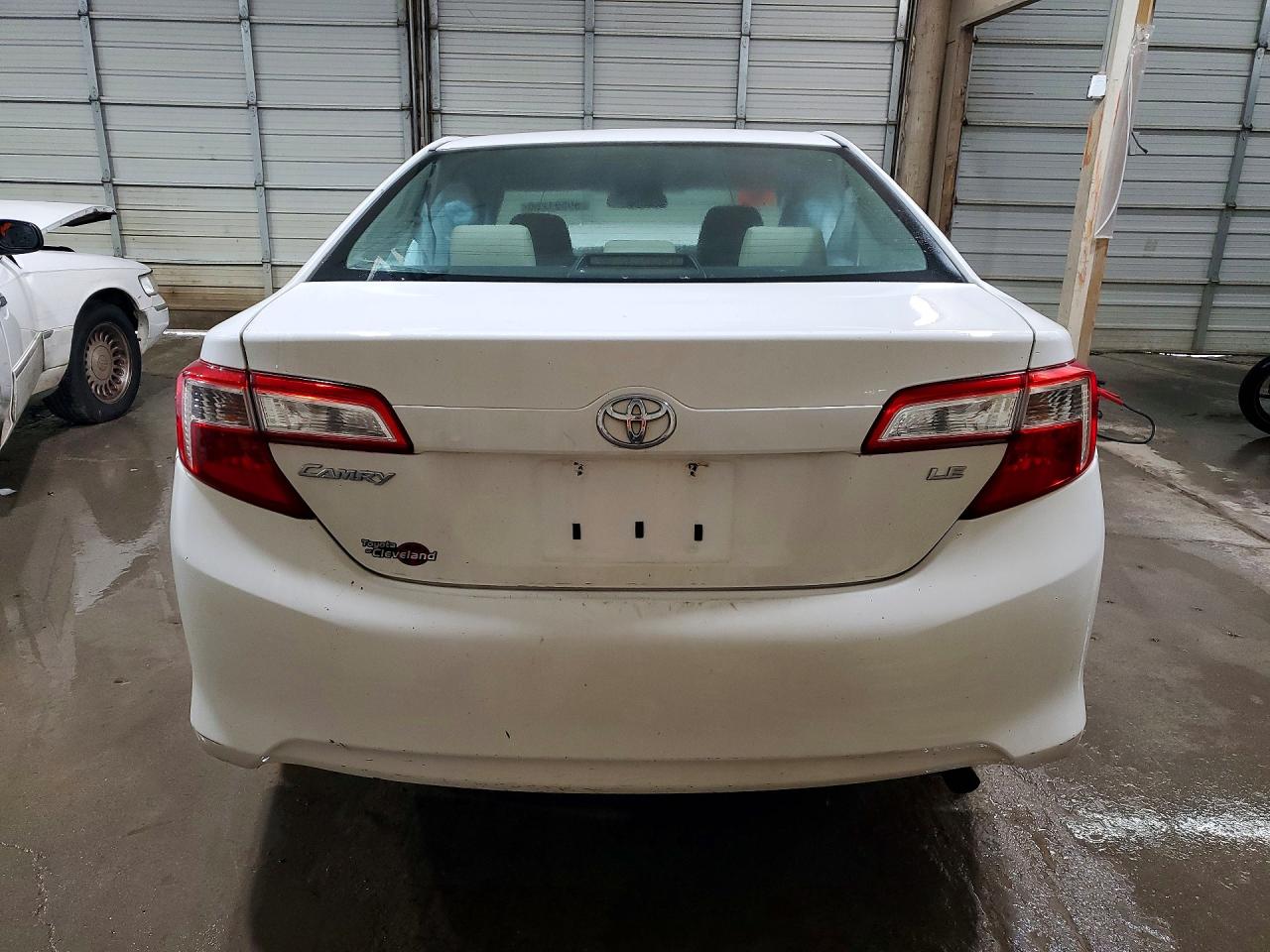 2012 Toyota Camry Le White vin: 4T1BF1FK5CU531936