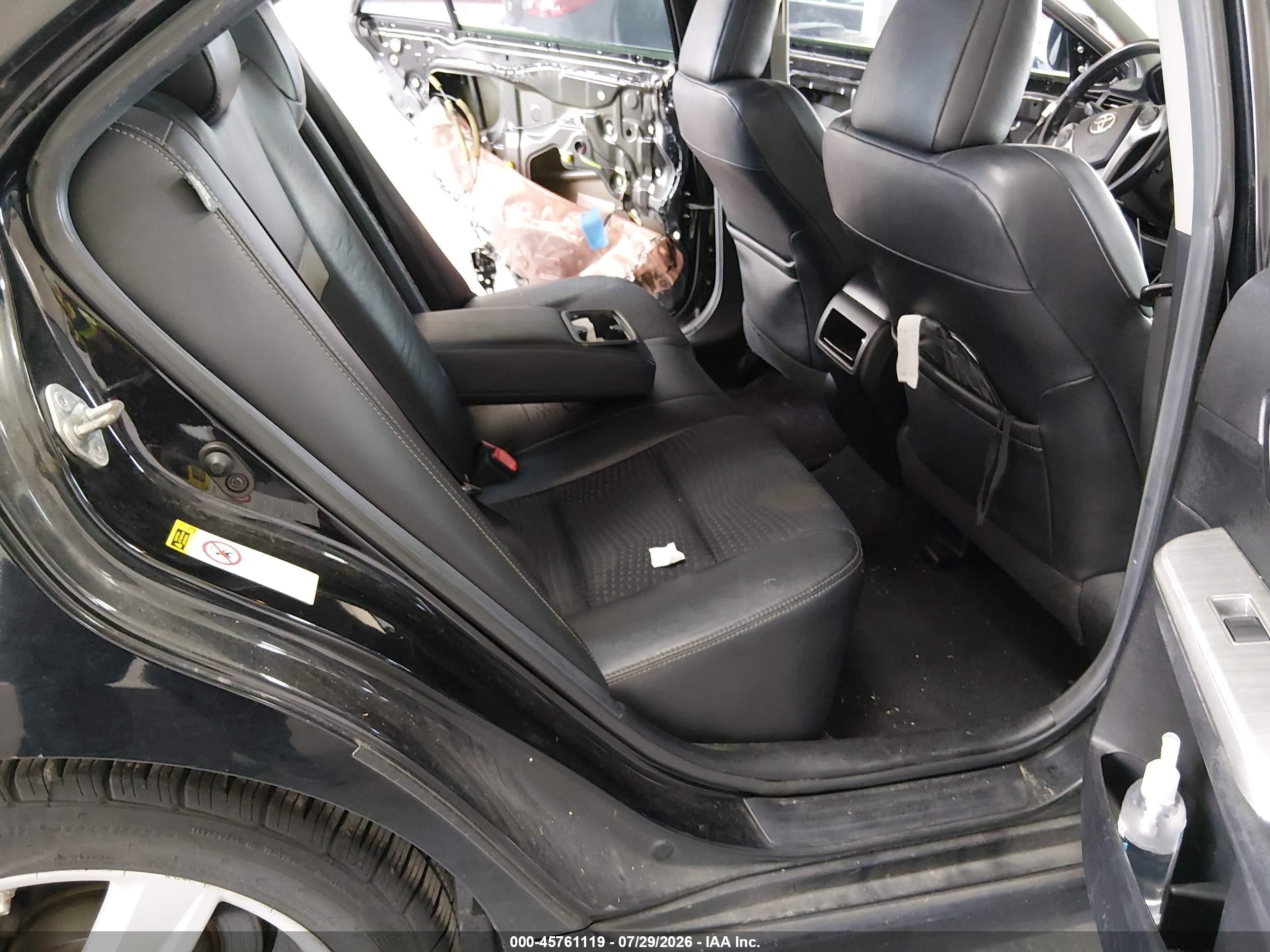 2012 Toyota Camry Se Black vin: 4T1BF1FK5CU534397
