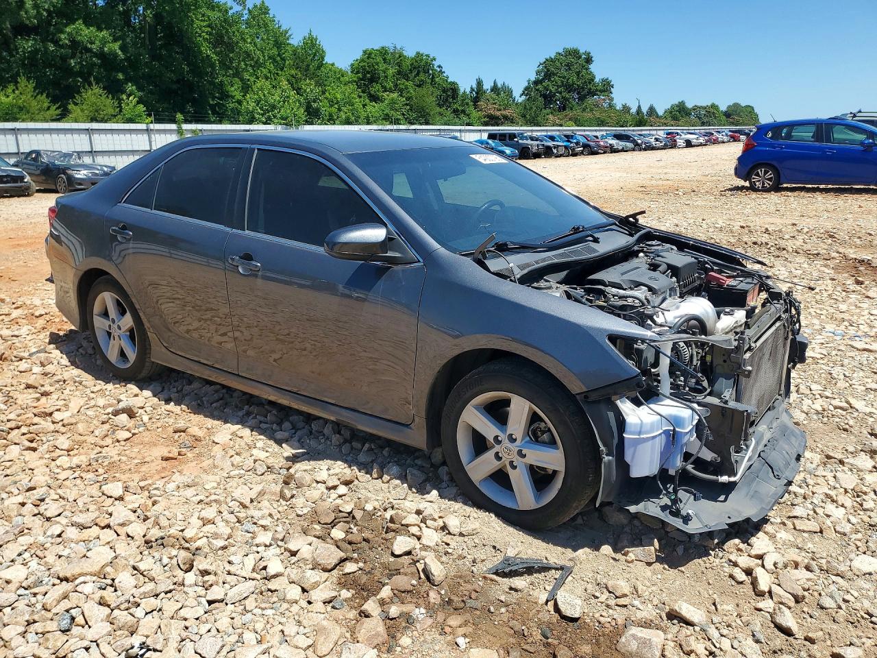 2012 Toyota Camry Se Gray vin: 4T1BF1FK5CU534660