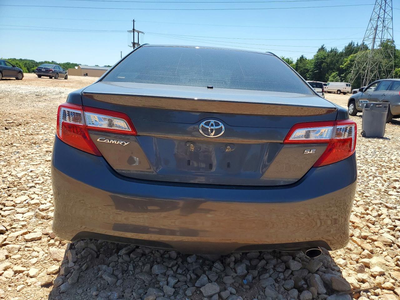 2012 Toyota Camry Se Gray vin: 4T1BF1FK5CU534660