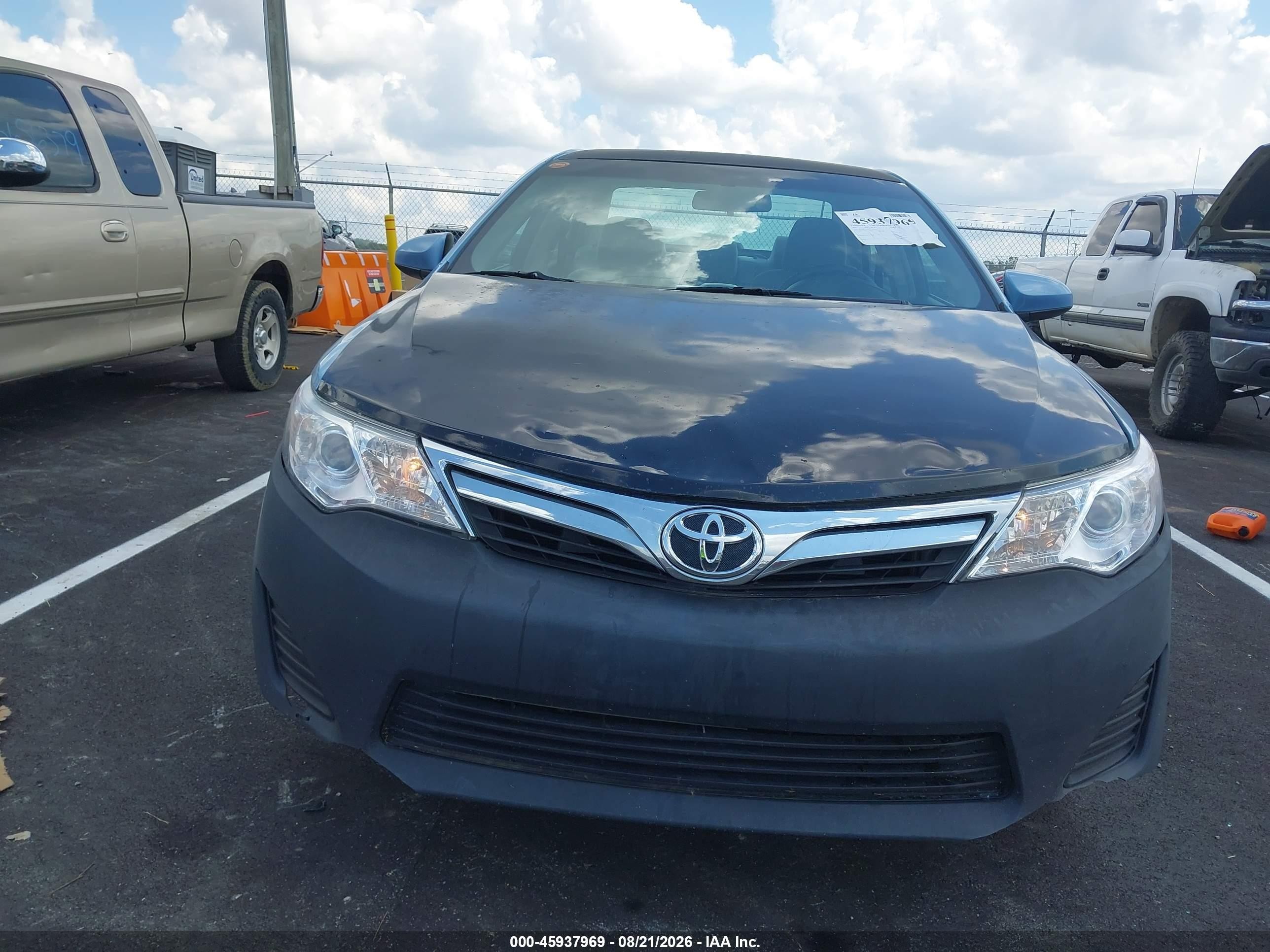 2012 Toyota Camry Le Blue vin: 4T1BF1FK5CU560420