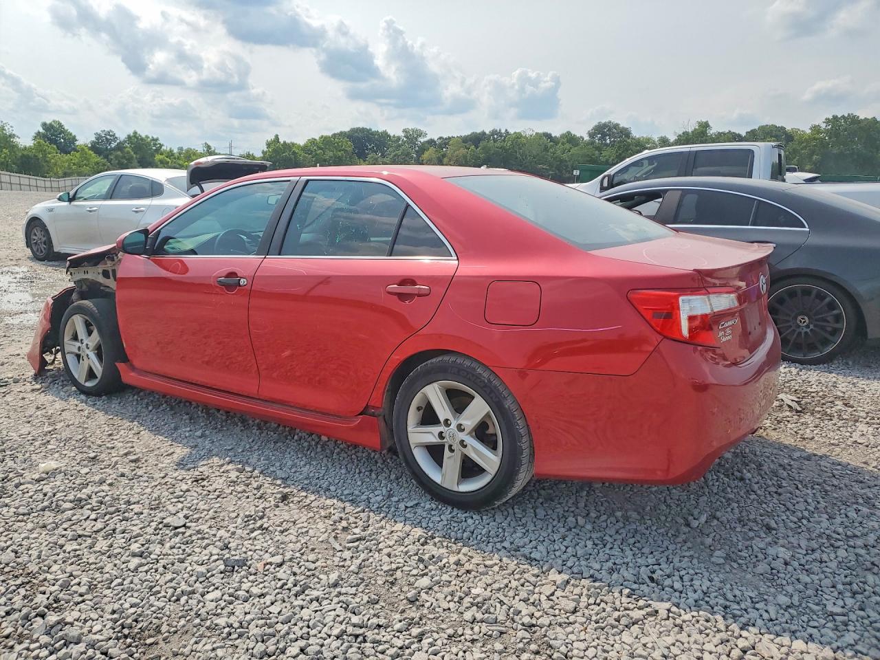 2012 Toyota Camry Se Red vin: 4T1BF1FK5CU562815