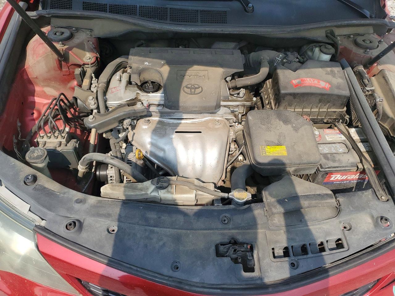2012 Toyota Camry Se Red vin: 4T1BF1FK5CU562815